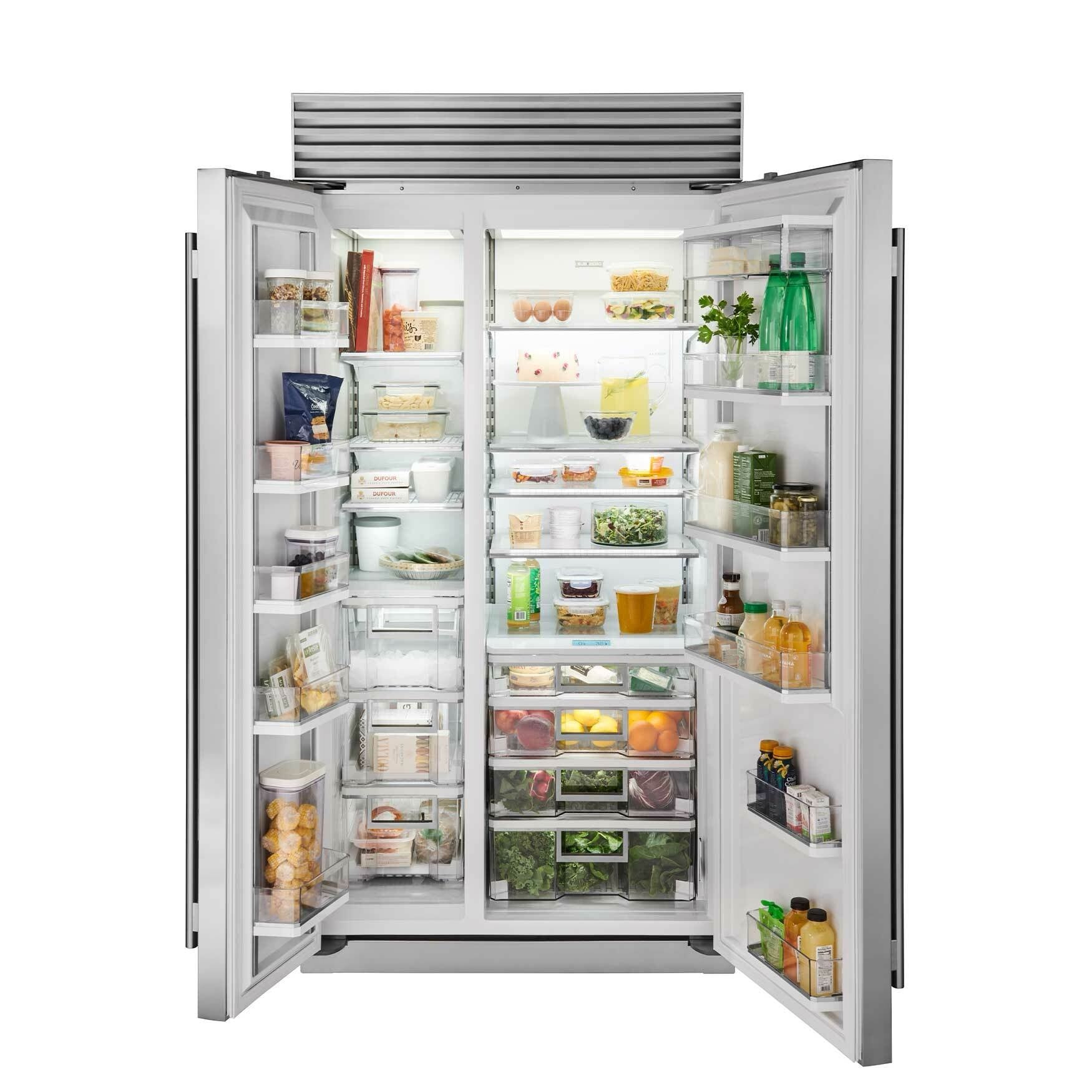 Sub-Zero 1067mm Refrigeration Fridge Freezer Side-by-side ICBCL4250S