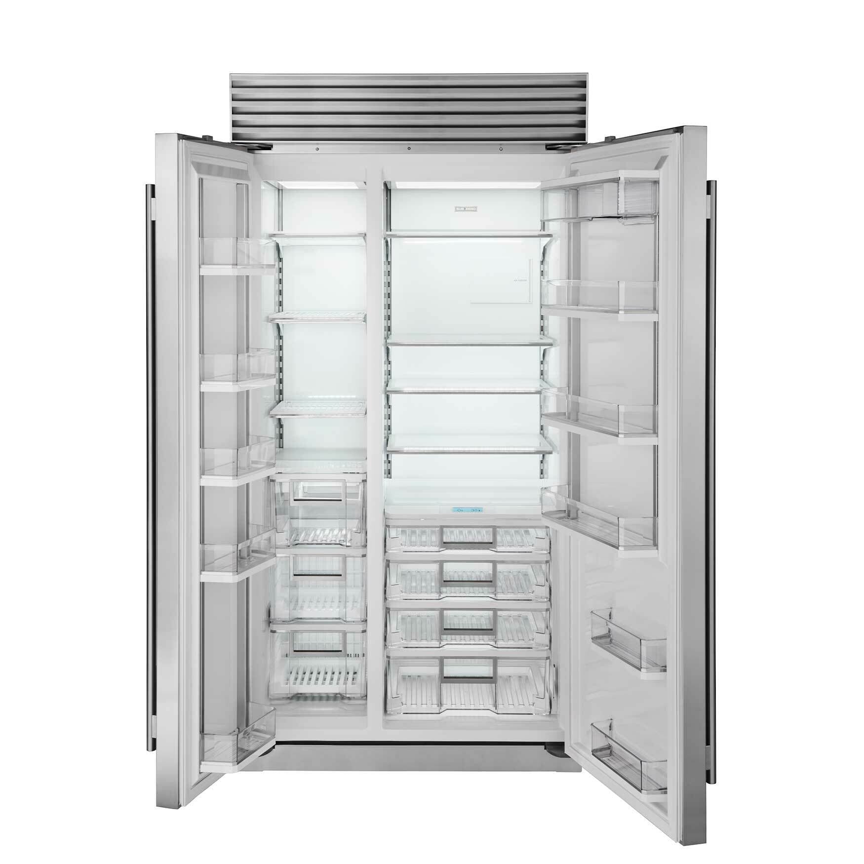 Sub-Zero 1067mm Refrigeration Fridge Freezer Side-by-side ICBCL4250S