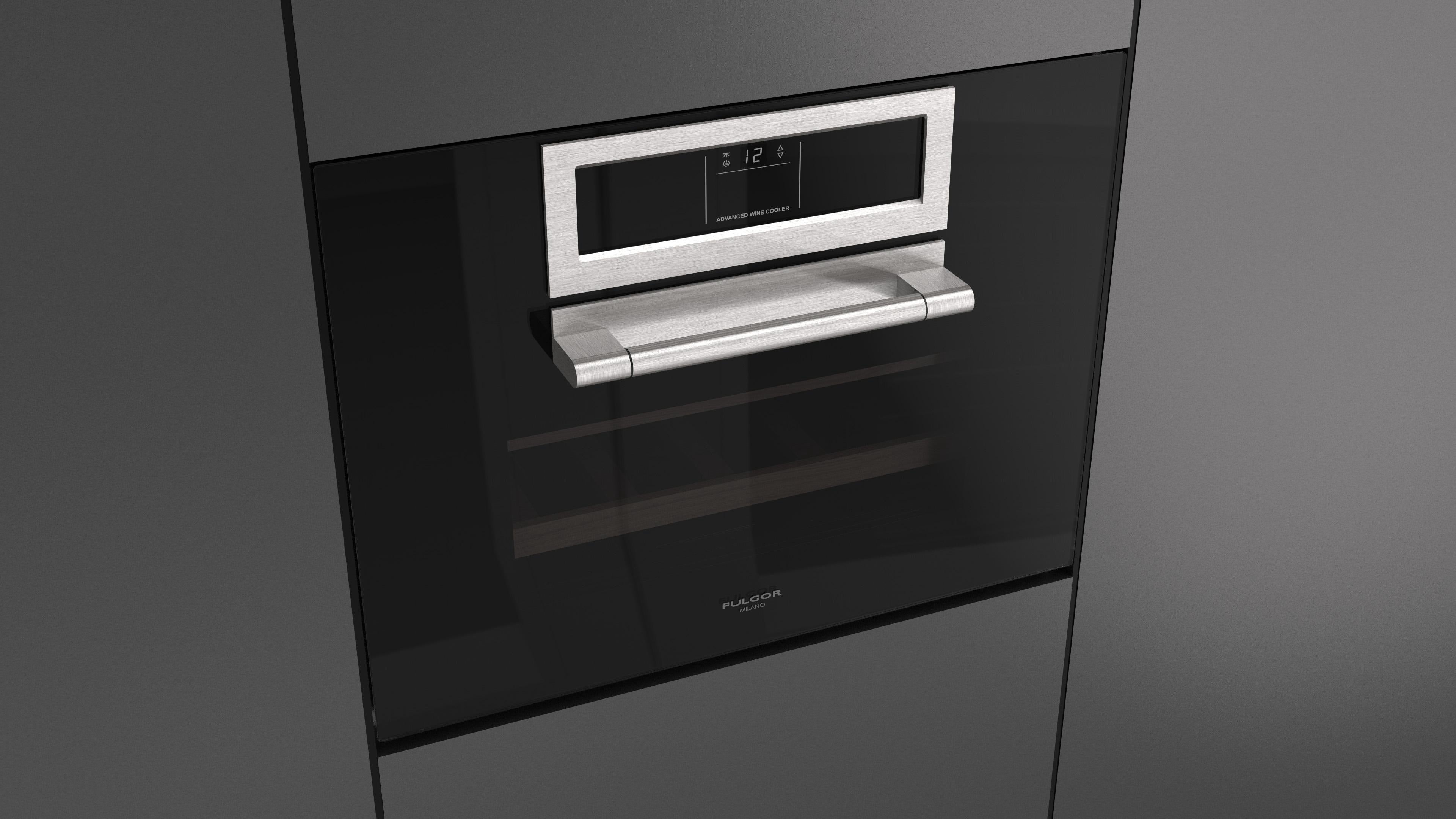 Fulgor Milano Wine Cellar 45 - FCLWC 4500 TC FO BK