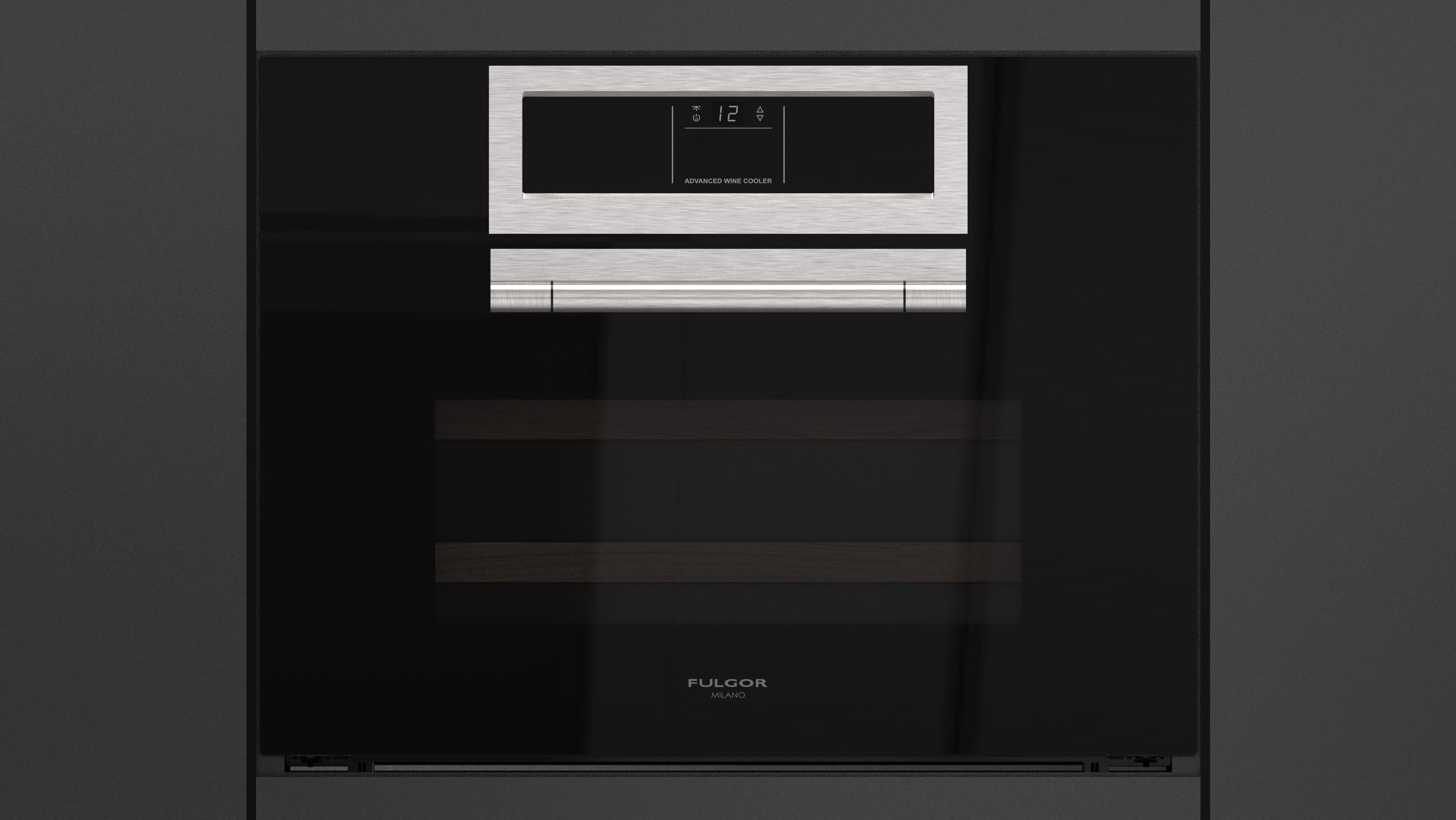 Fulgor Milano Wine Cellar 45 - FCLWC 4500 TC FO BK