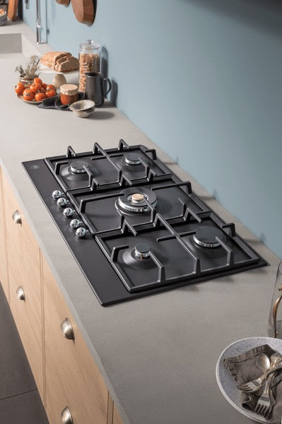 Bertazzoni 90 cm Gas hob with central dual wok Heritage Series - P905CHERNE / P905CHERAX