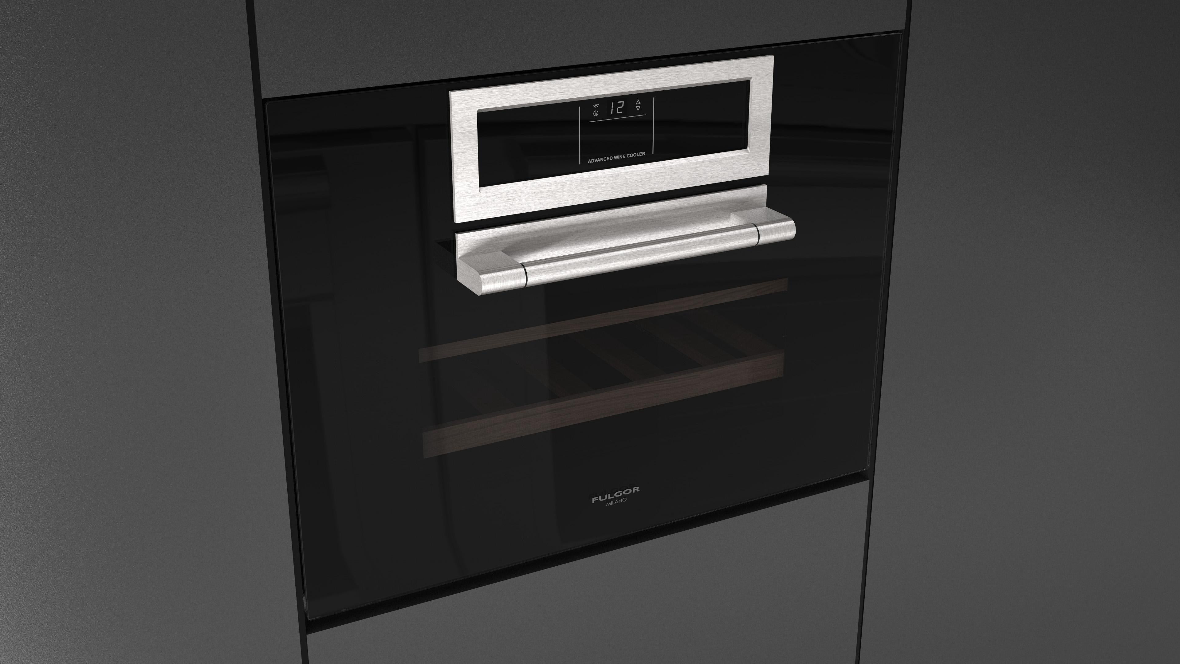 Fulgor Milano Wine Cellar 45 - FCLWC 4500 TC FO BK