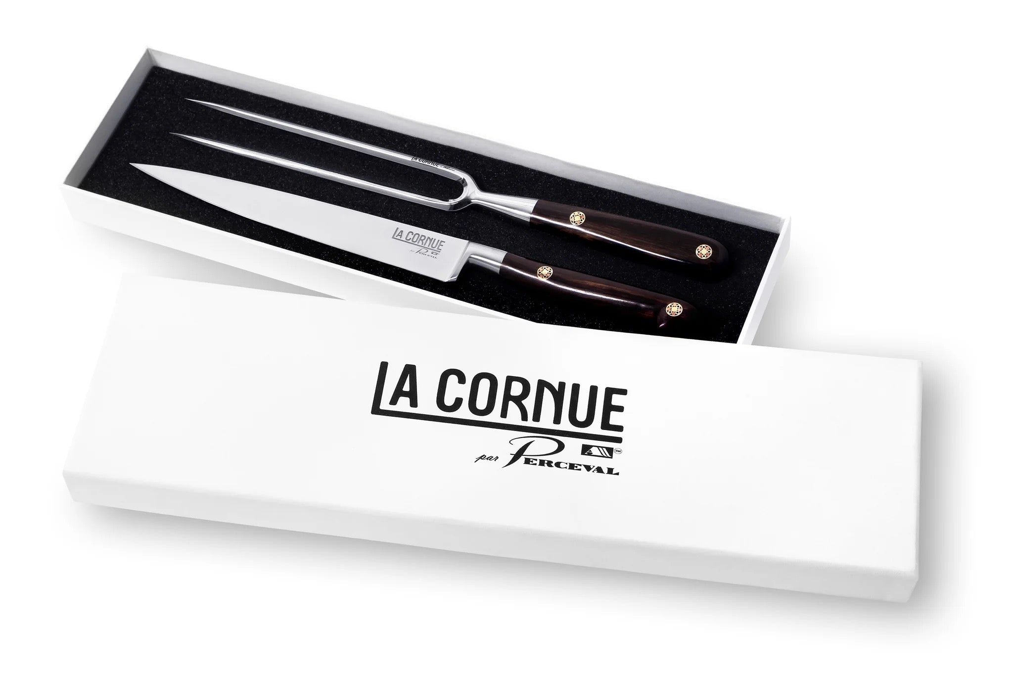 La Cornue Carving set in ebony