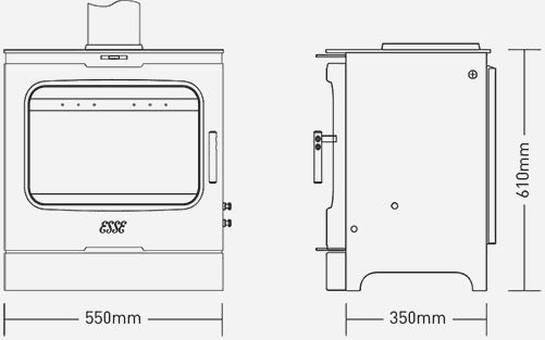 Esse 775 B Wood-Burning Stove