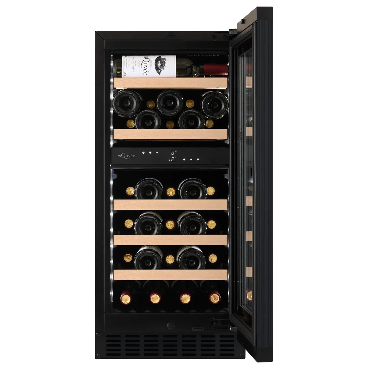 MQuvee Under-Counter Wine Fridge - WineCave Exclusive 780 40D Panel Ready