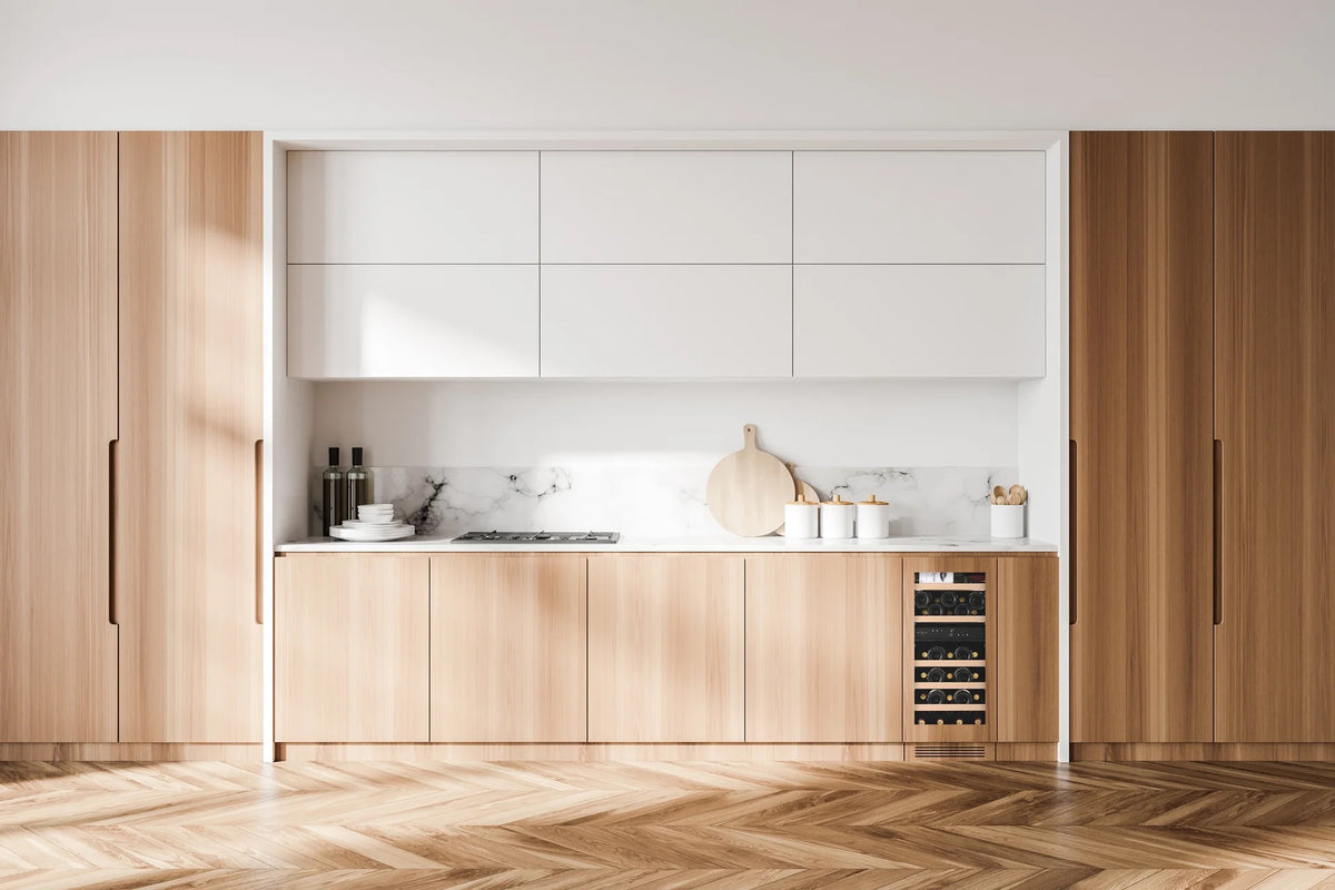 MQuvee Under-Counter Wine Fridge - WineCave Exclusive 780 40D Panel Ready