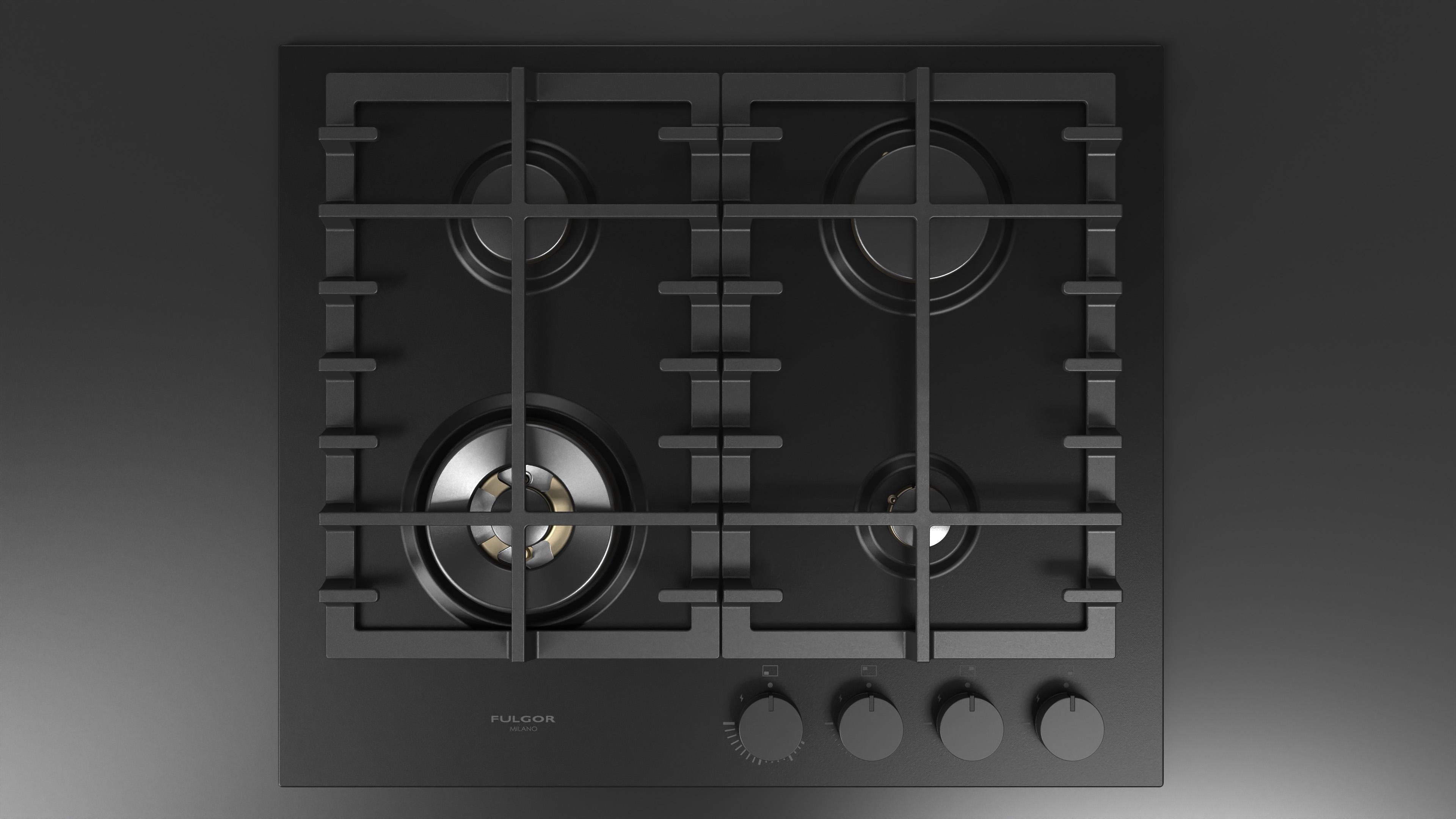 Fulgor Milano Urbantech 60cm Gas Hob - FUH 604 G DWK MBK