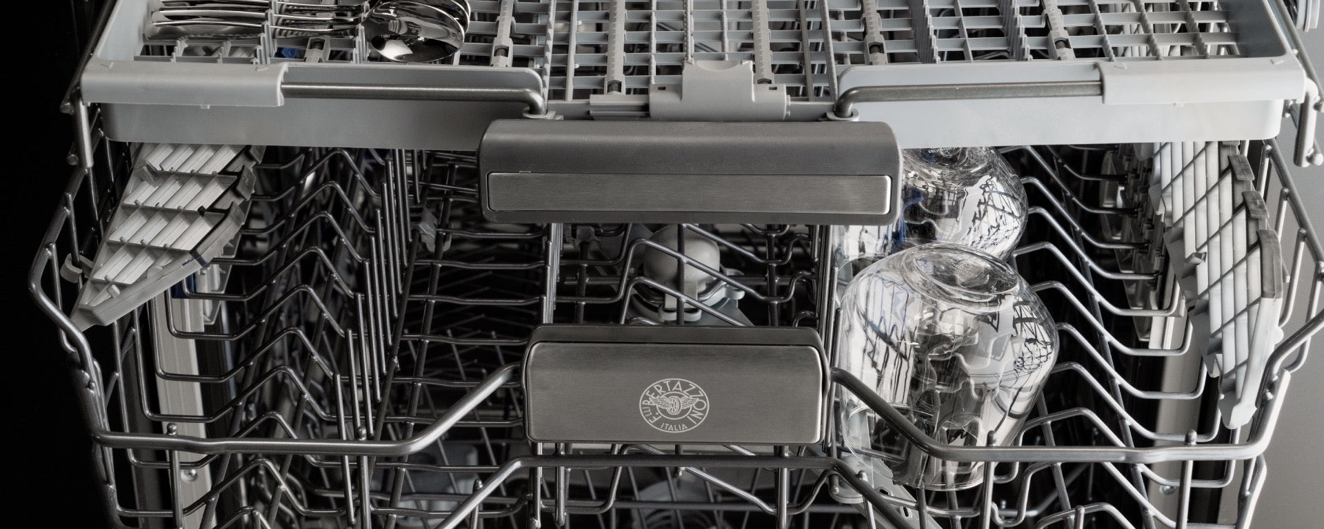 Bertazzoni Professional Series 60cm Slot-Under Dishwasher with Stainless Panel