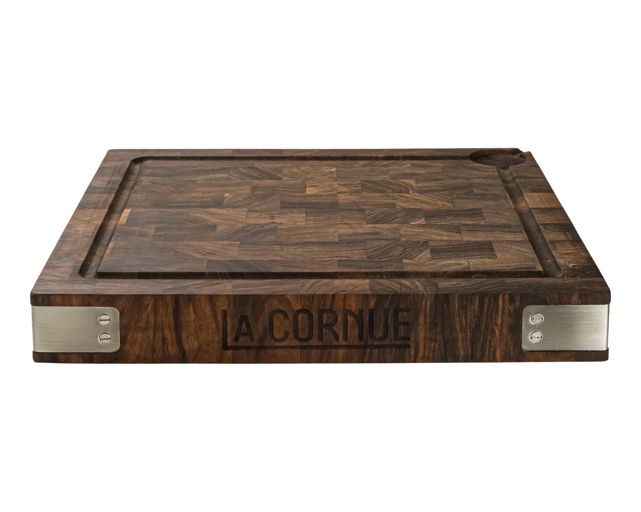 La Cornue Walnut End-Grain Wood Cutting Board