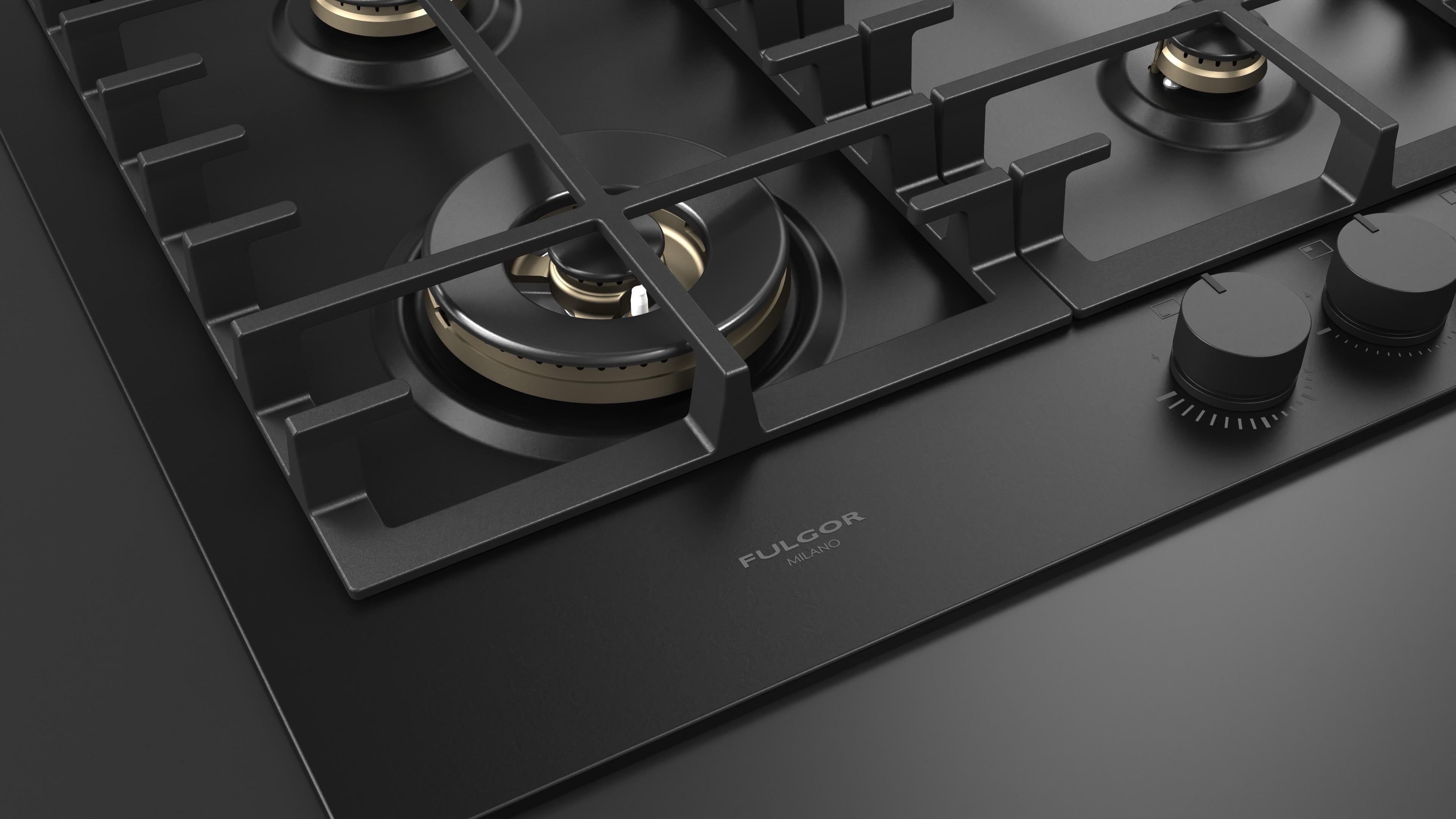 Fulgor Milano Urbantech 60cm Gas Hob - FUH 604 G DWK MBK