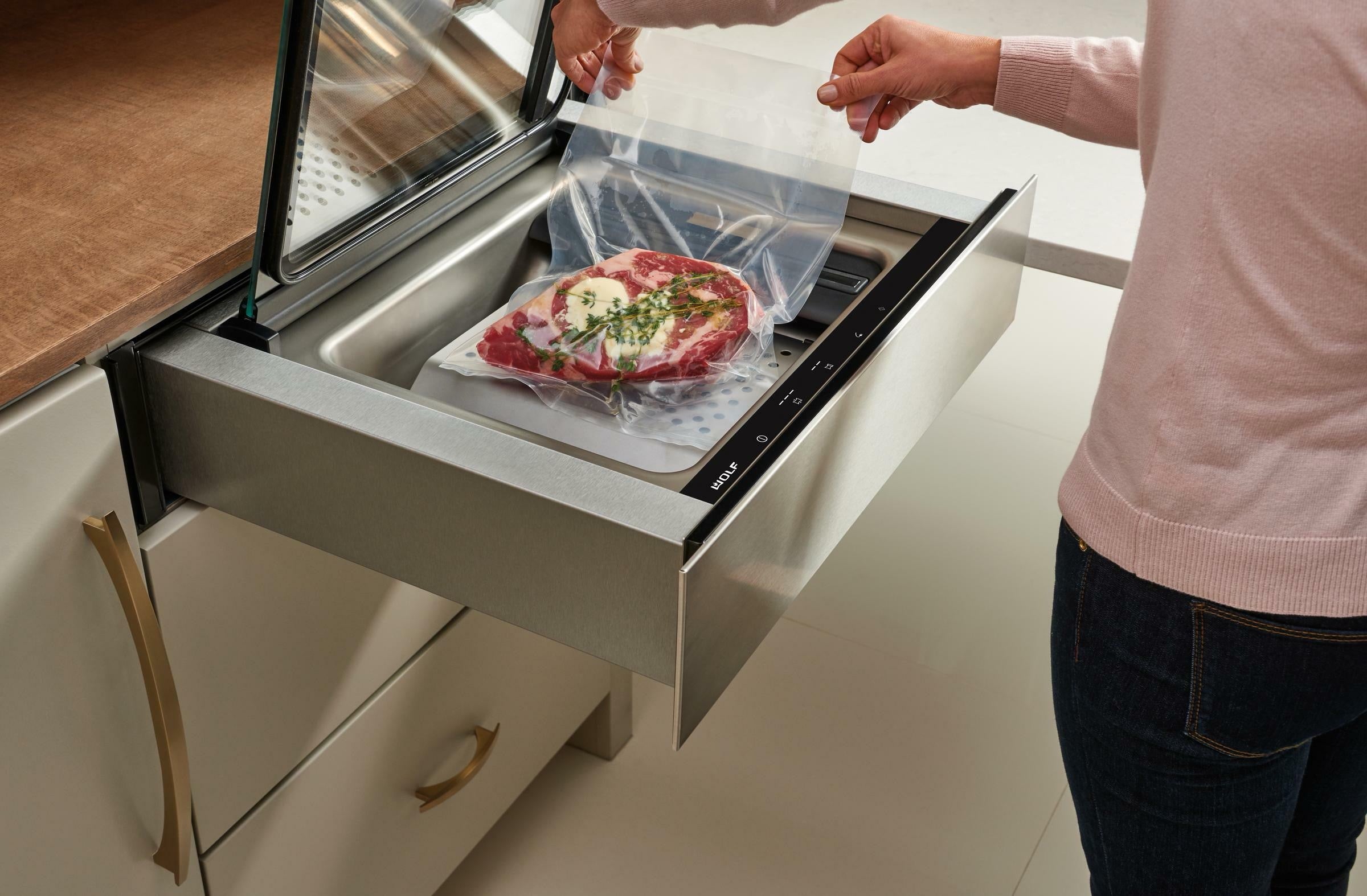 Wolf Vacuum Seal Drawer ICBVS24