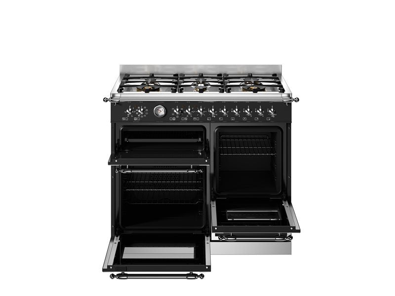 Bertazzoni Heritage Series 100cm 6 Burner Electric Double Oven