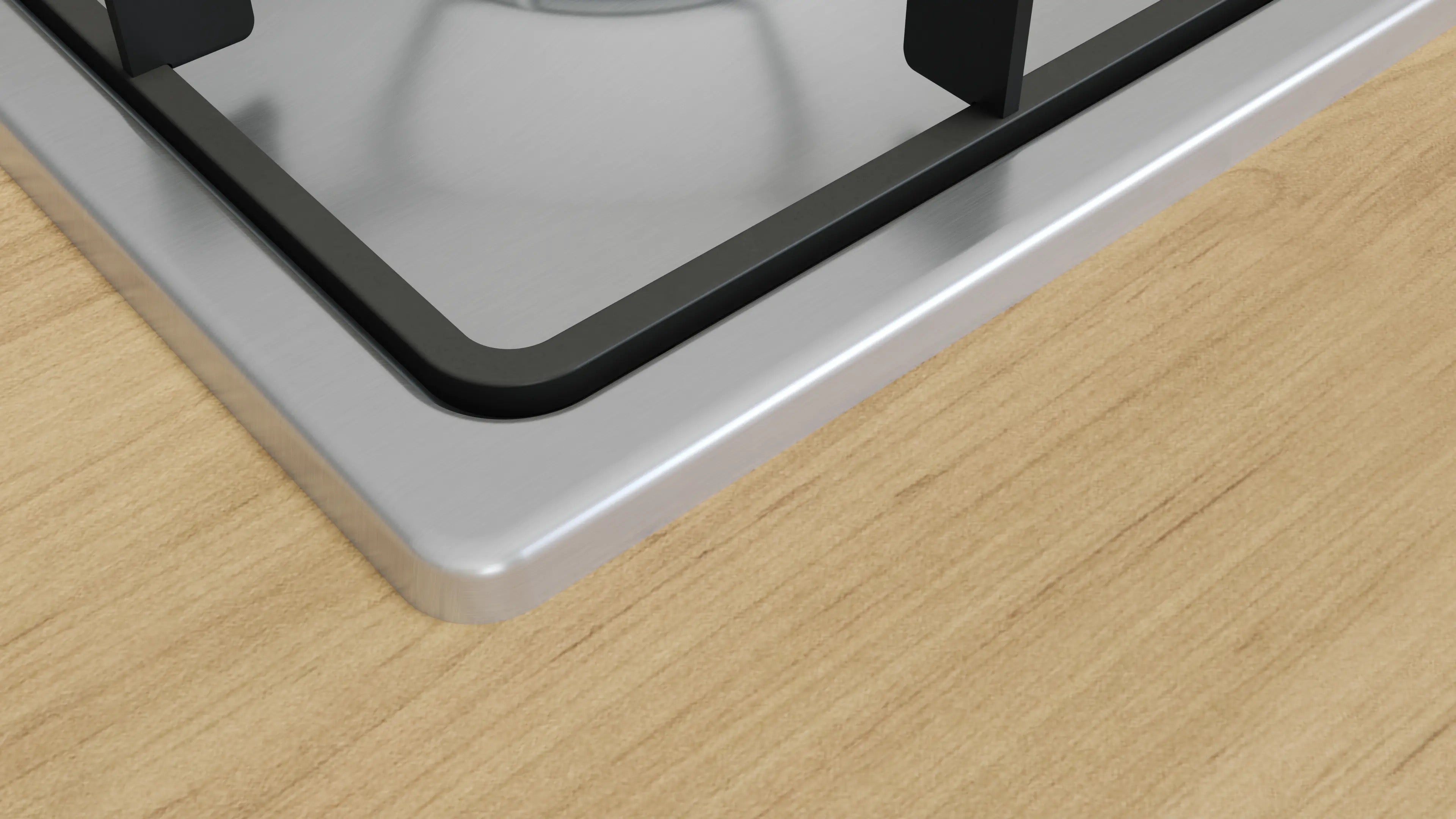 Bosch Series 2 Gas hob 60 cm Stainless steel - PBP6B5K60