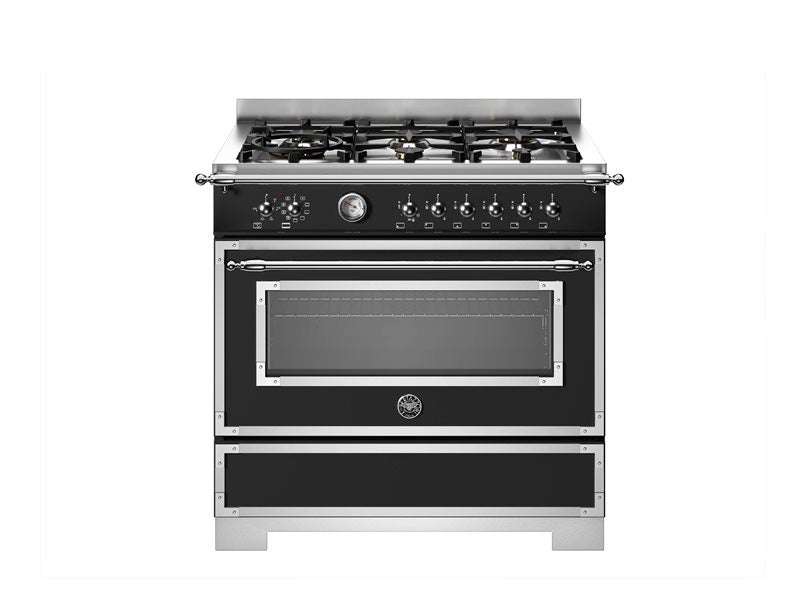 Bertazzoni Heritage Series 90 cm 6-Burner, Electric Oven