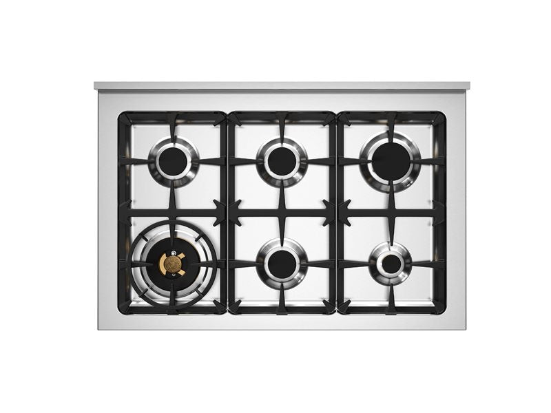 Bertazzoni Heritage Series 90 cm 6-Burner, Electric Oven