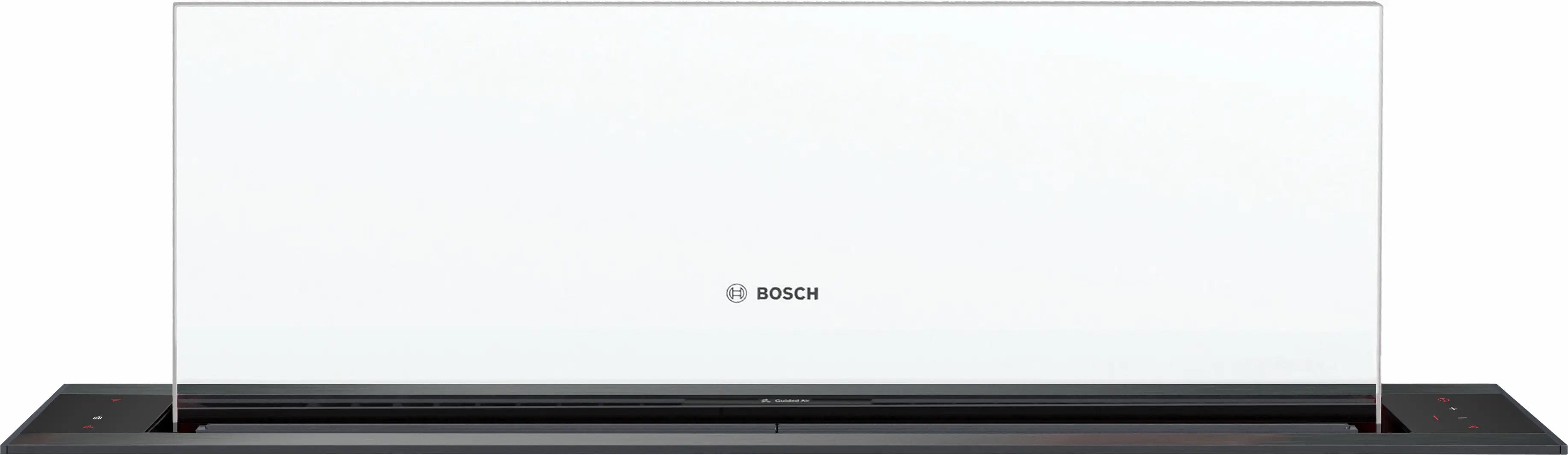 Bosch Series 8 Downdraft hood 80 cm clear glass, Black - DDW88MM60B