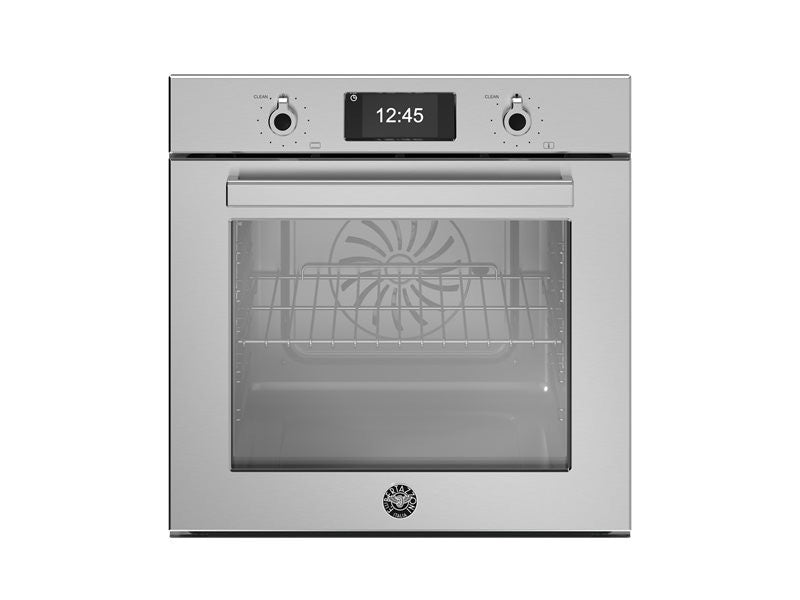 Bertazzoni Professional 60cm Electric Pyro Built-in Oven, TFT display, total steam