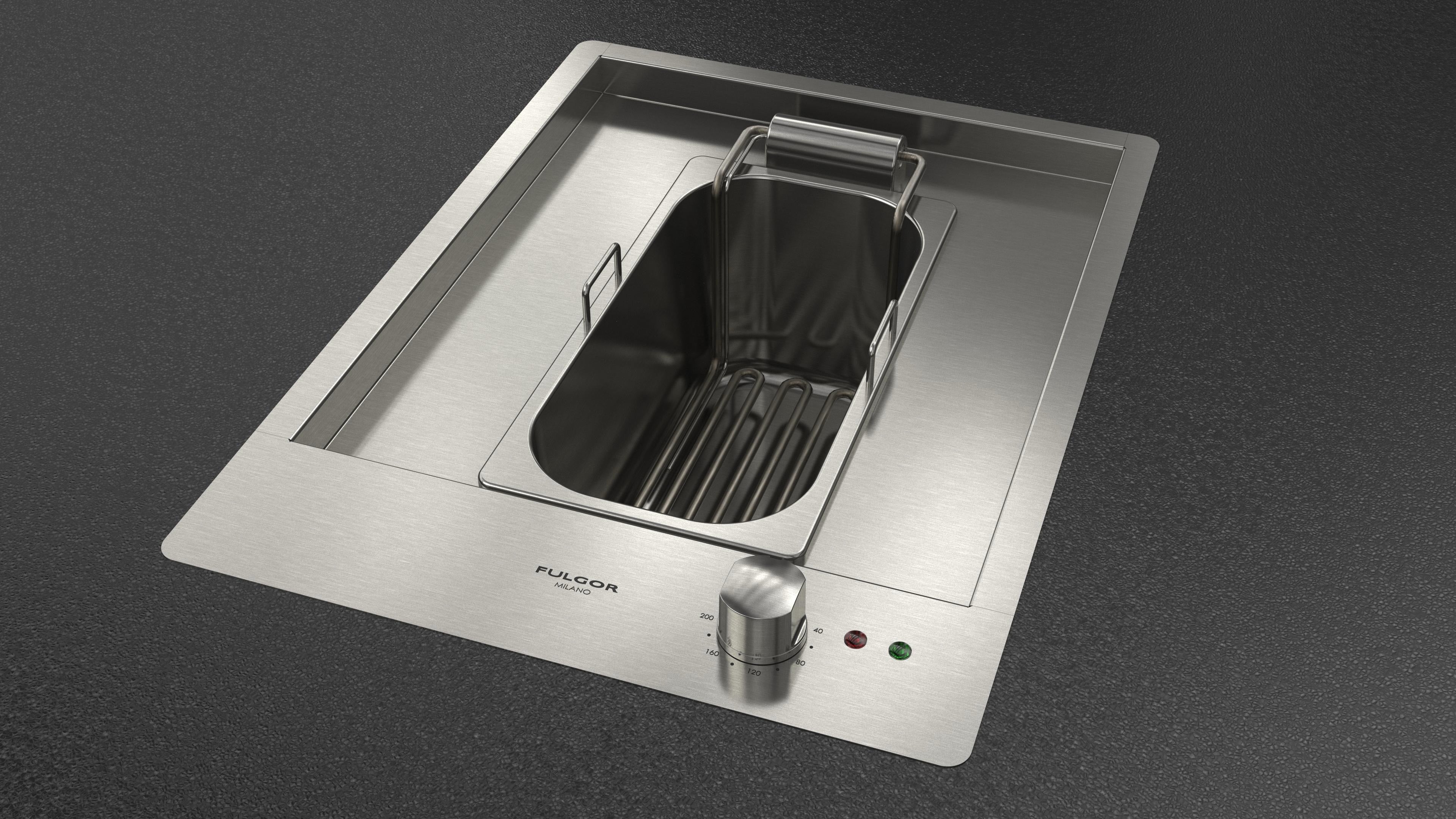 Fulgor Milano Electric Fryer 40cm - CPH 401 FR X