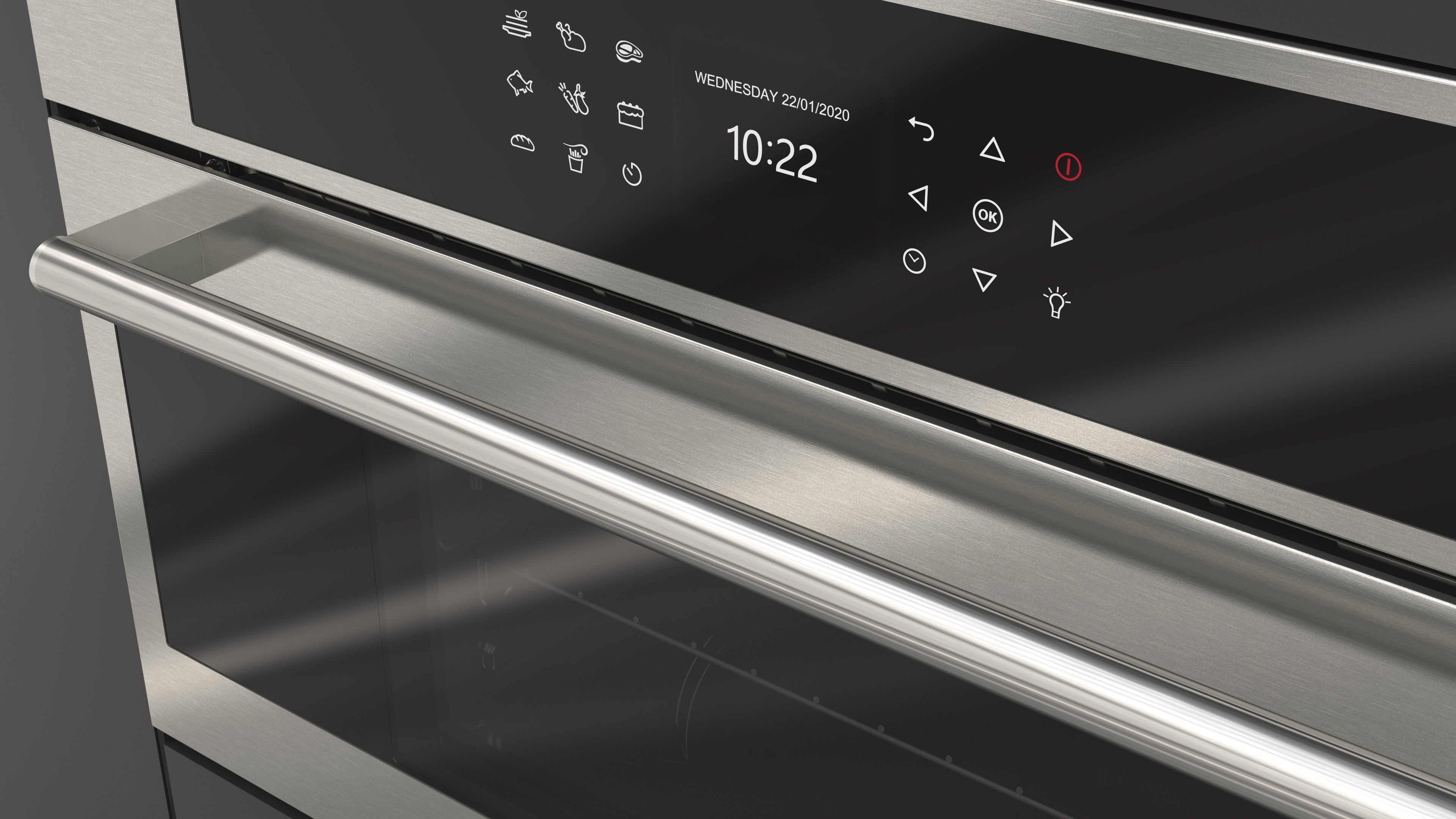 Fulgor Milano Built in Combi Steam Oven 30 - FCSO 310 TEM X / FCSO 310 TEM BK