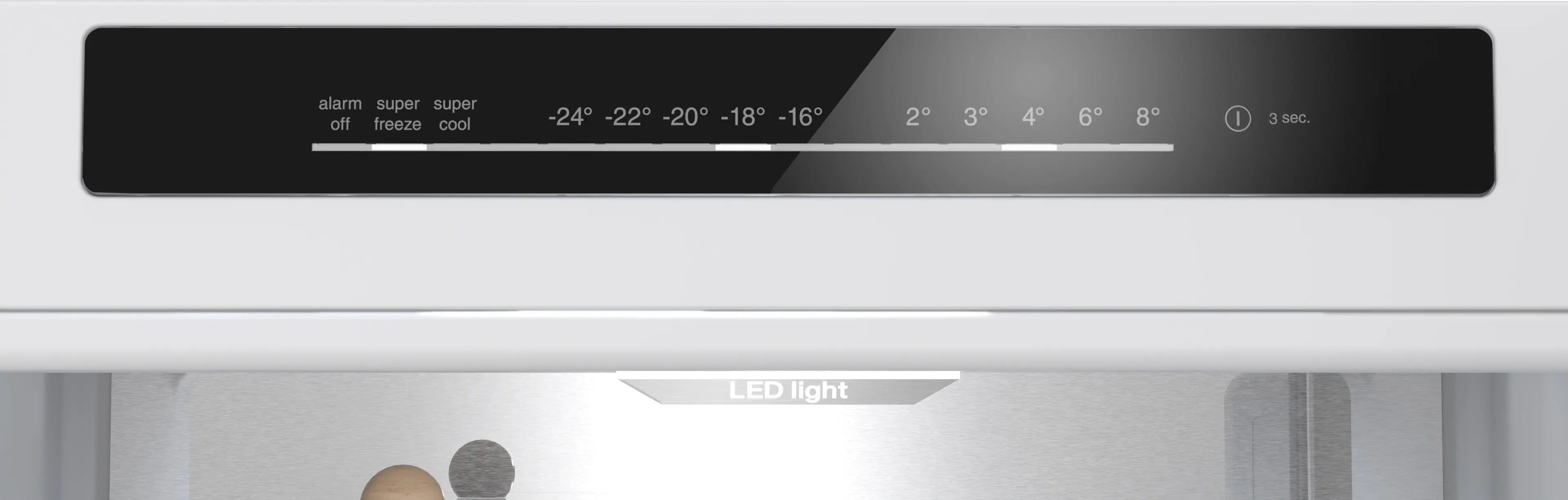 Siemens iQ300 Free-standing fridge-freezer with freezer at bottom 203 x 60 cm Stainless steel - KG39NVIBG