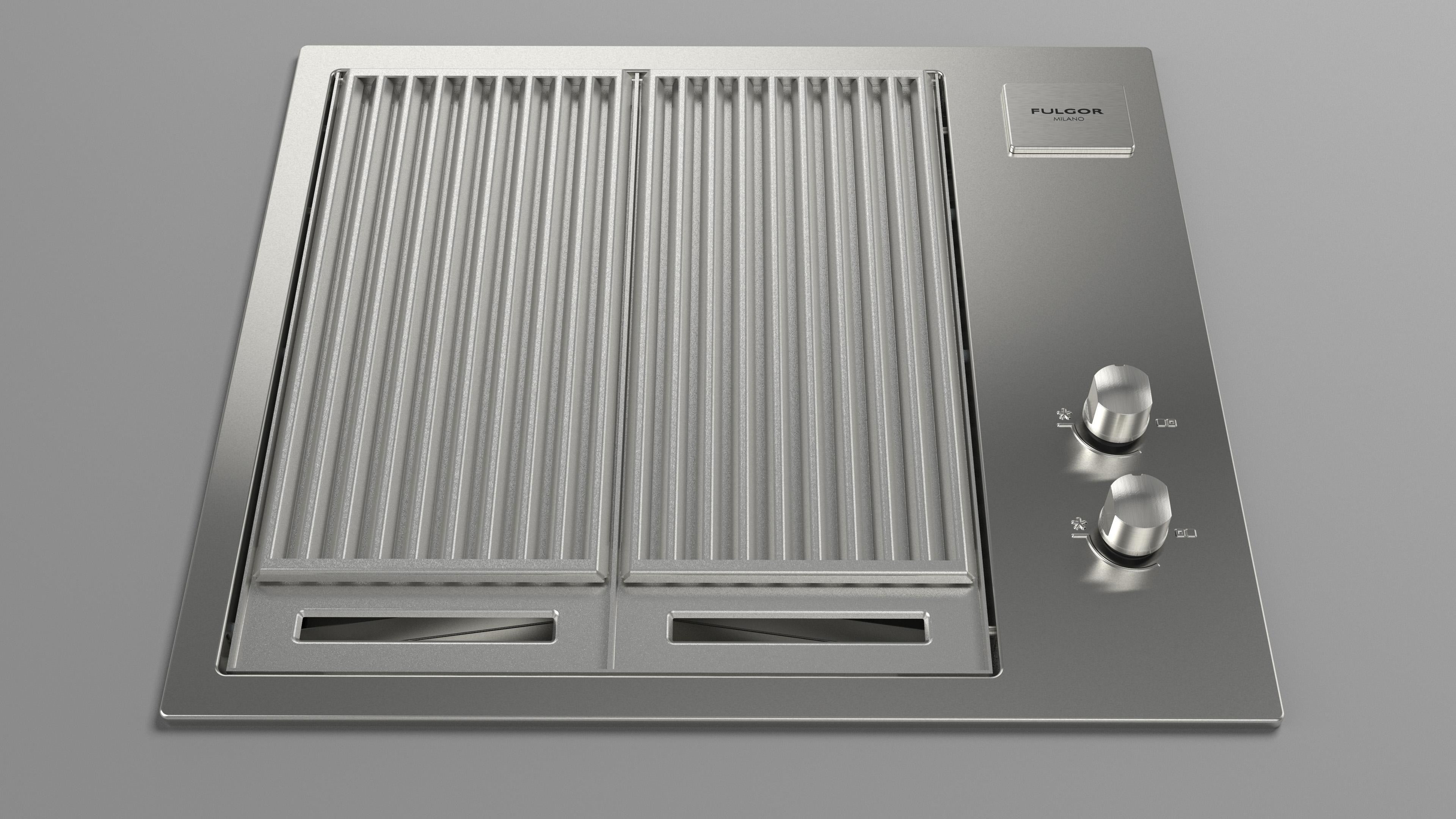 Fulgor Milano 60cm Pro Outdoor Teppanyaki Gas Barbecue - FOBQ 602 G X