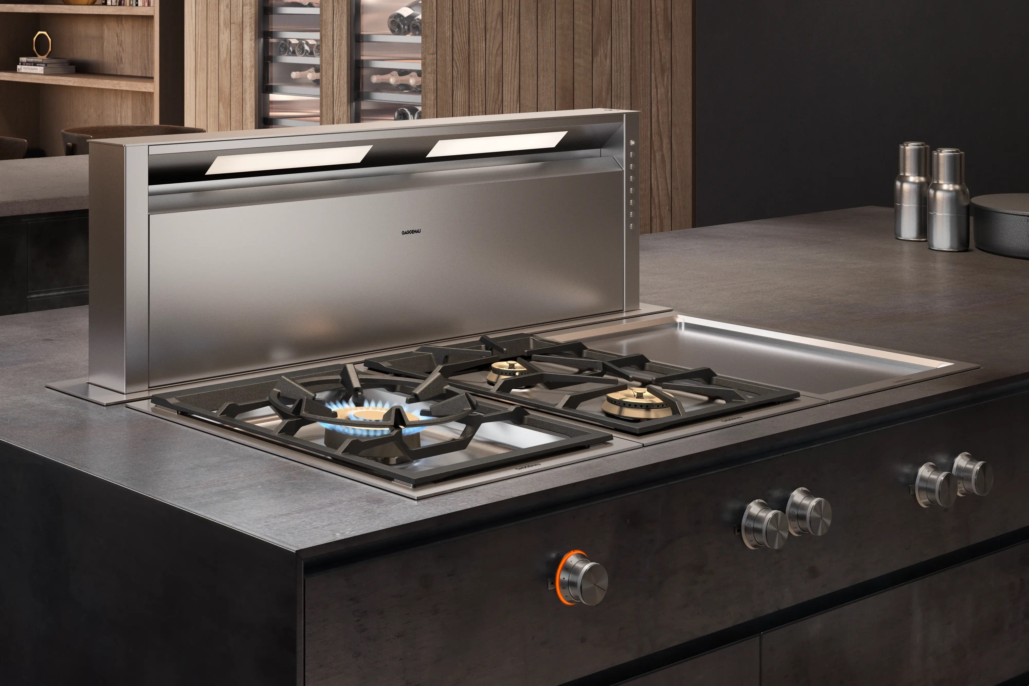 Gaggenau 400 series Vario gas cooktop 38 cm Liquid gas 28-37 mbar