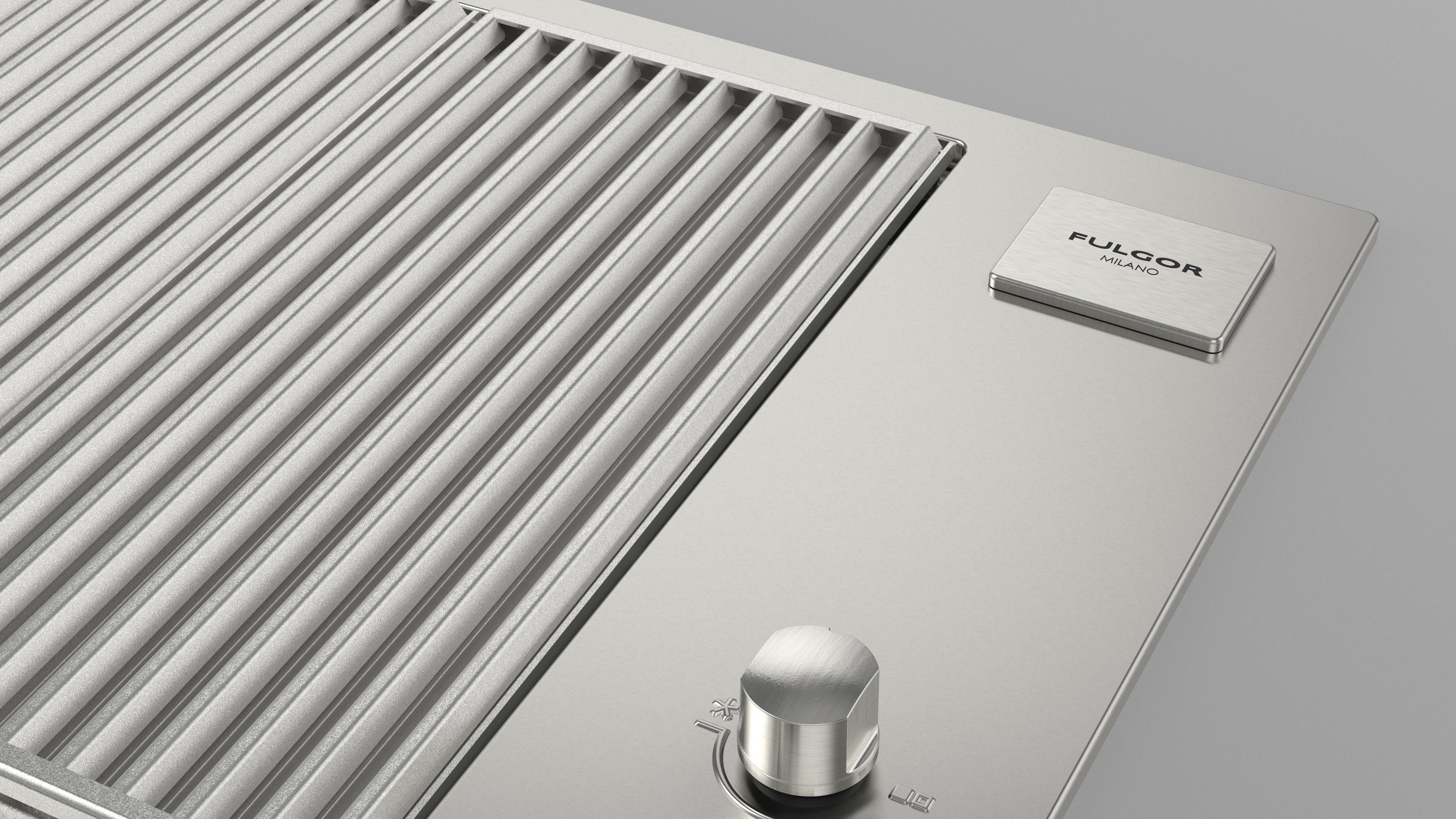 Fulgor Milano 60cm Pro Outdoor Teppanyaki Gas Barbecue - FOBQ 602 G X