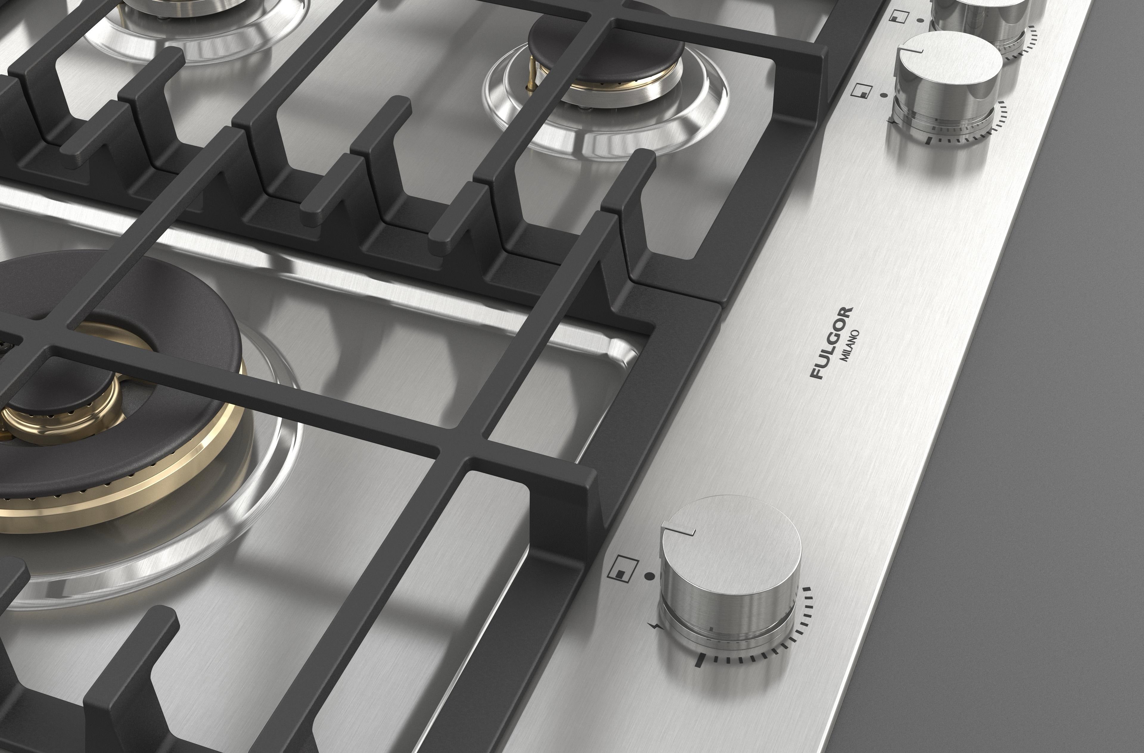 Fulgor Milano 90cm Gas Hob - FPH 905 G WK X