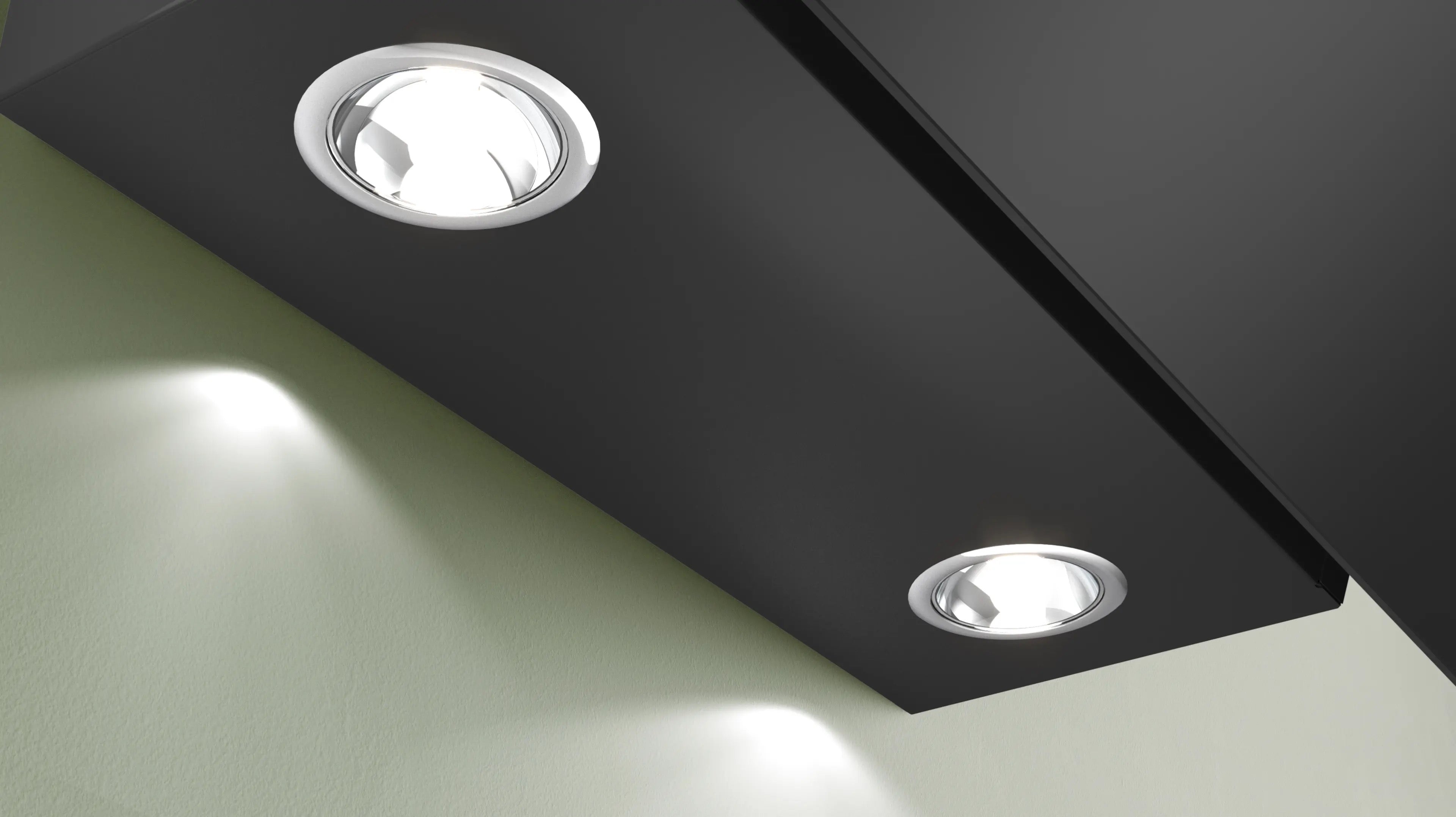 Bosch Series 2 Wall-mounted cooker hood 60 cm clear glass black printed, Black - DWK65DK60B