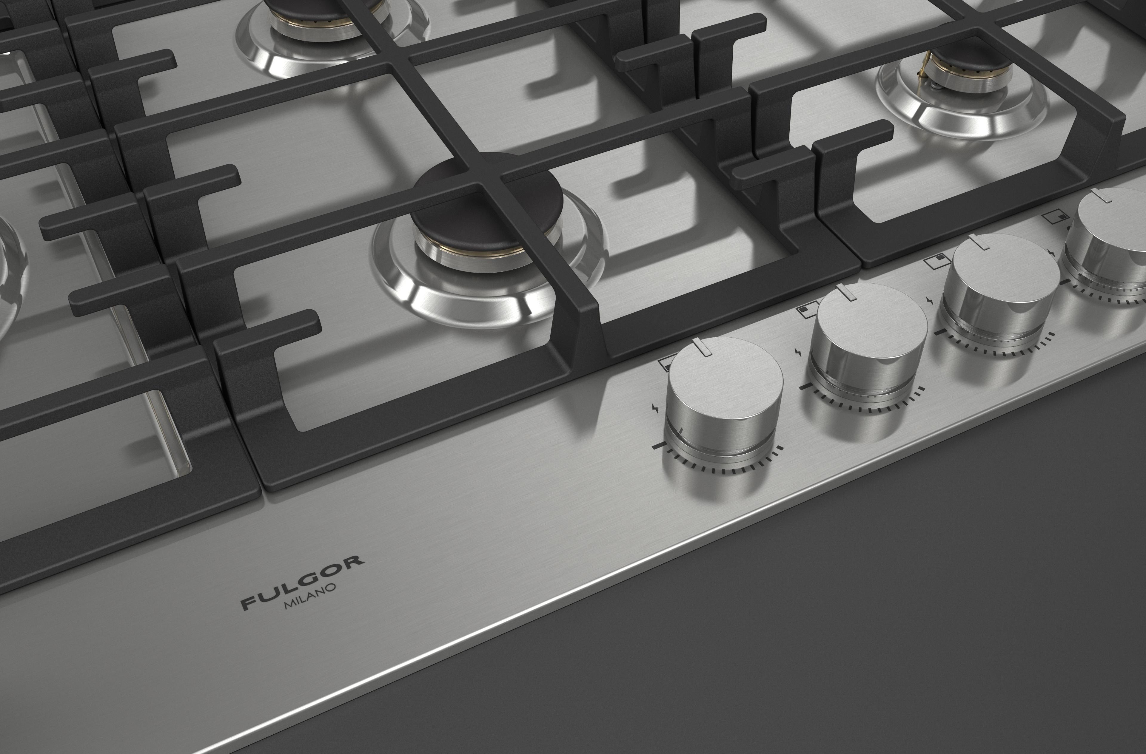 Fulgor Milano 90cm Gas Hob - FPH 905 G WK X
