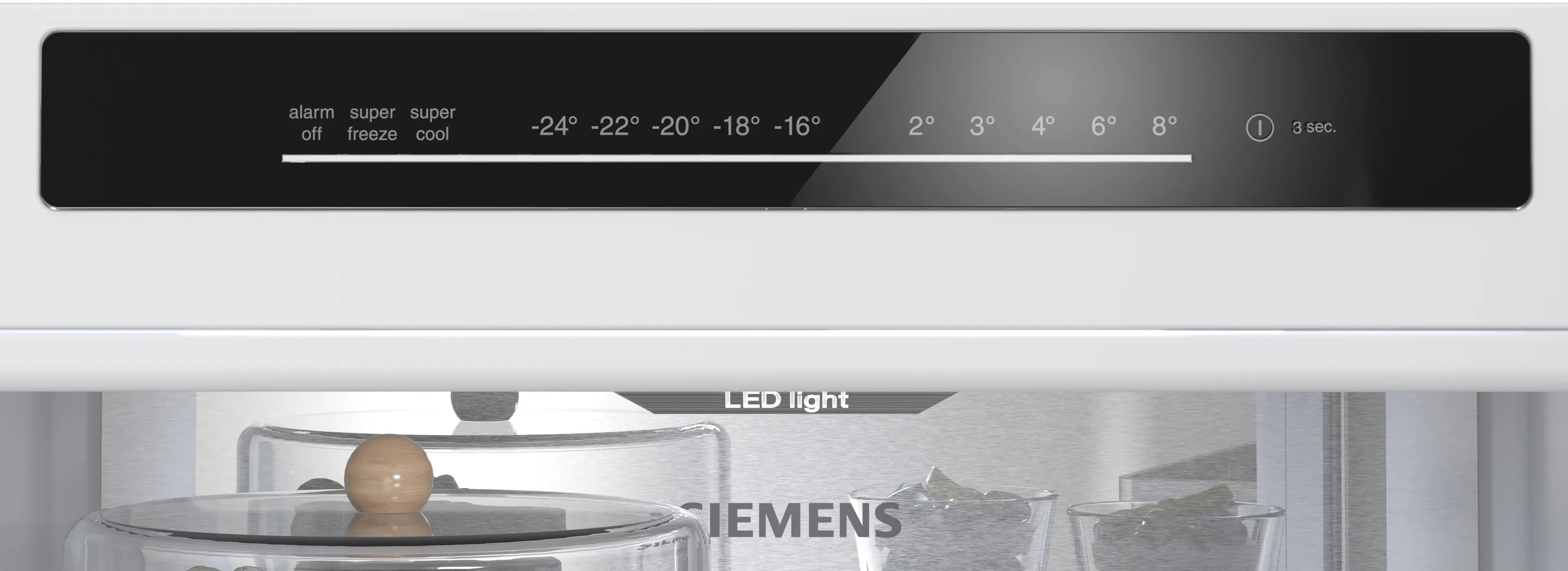Siemens iQ300 Free-standing fridge-freezer with freezer at bottom 186 x 60 cm Stainless steel - KG36NVICG