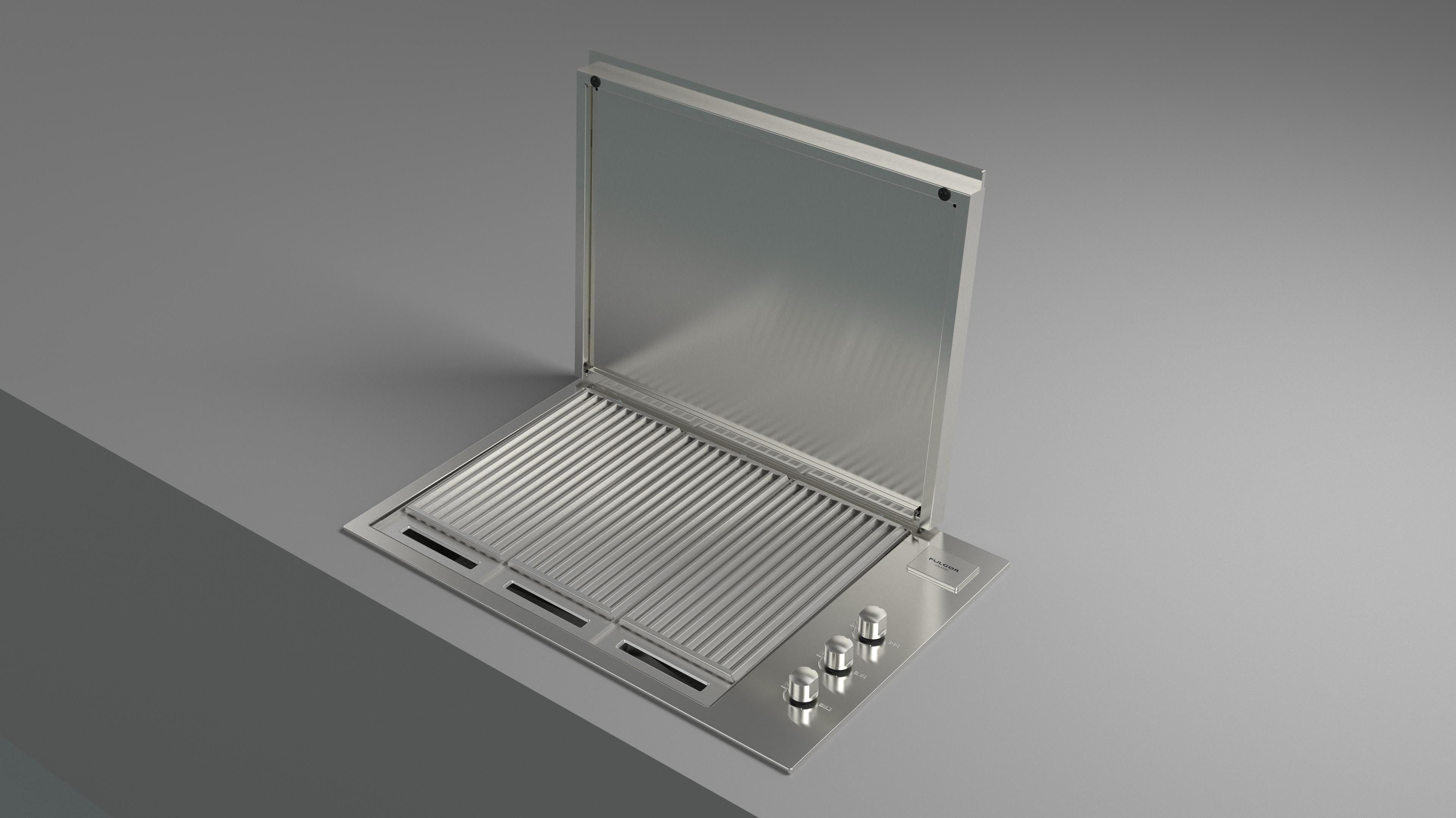 Fulgor Milano 80cm Pro Outdoor Gas Barbecue - FOBQ 803 G X