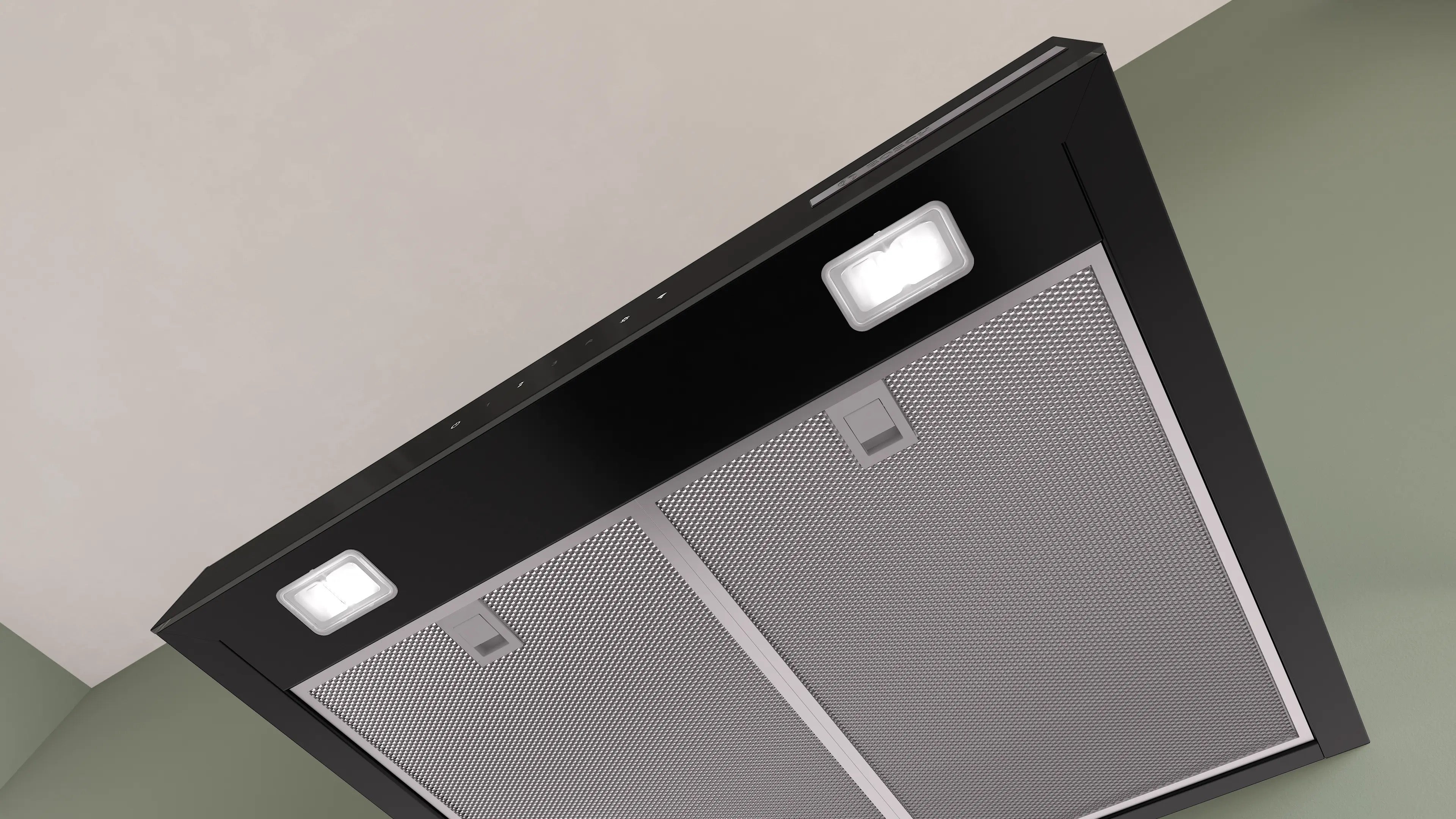 Bosch Series 6 Wall-mounted cooker hood 60 cm Matt black - DWB67DN60B