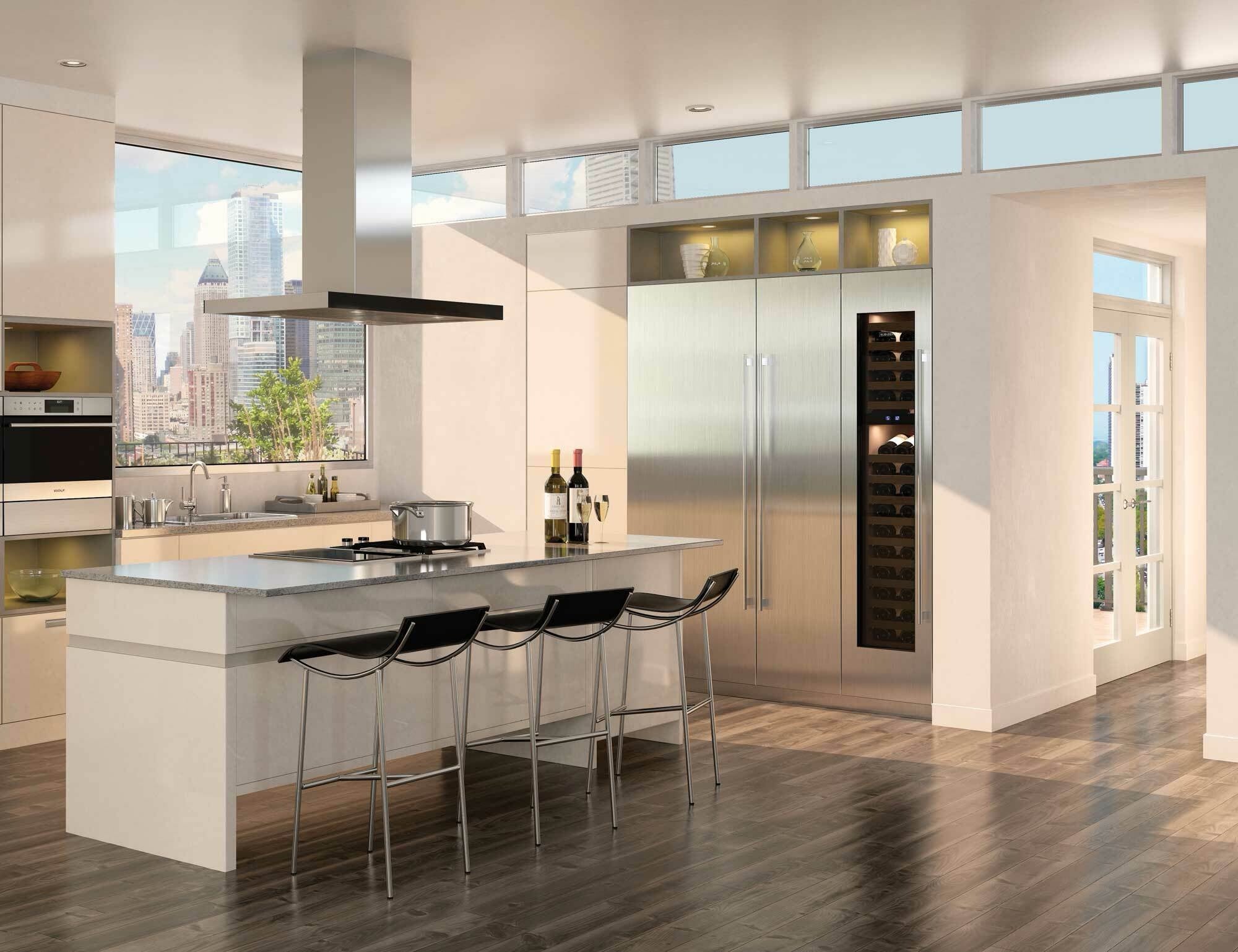 Sub-Zero All Freezer with Ice Maker Column 457mm ICBDEC1850FI