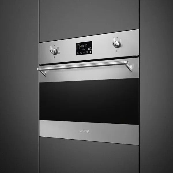 Smeg Classic Combination Microwave Oven For Tall Housing Stainless Steel - SO4302M1X