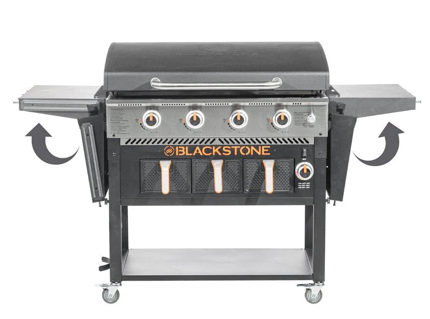 Blackstone 36 Inch 4 Burner Gas Griddle Plus with Air Fryer