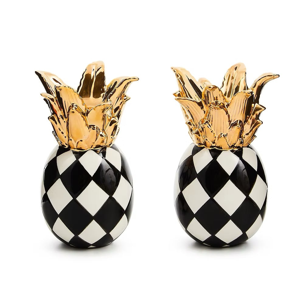 Mackenzie-Childs Pineapple Salt & Pepper Set