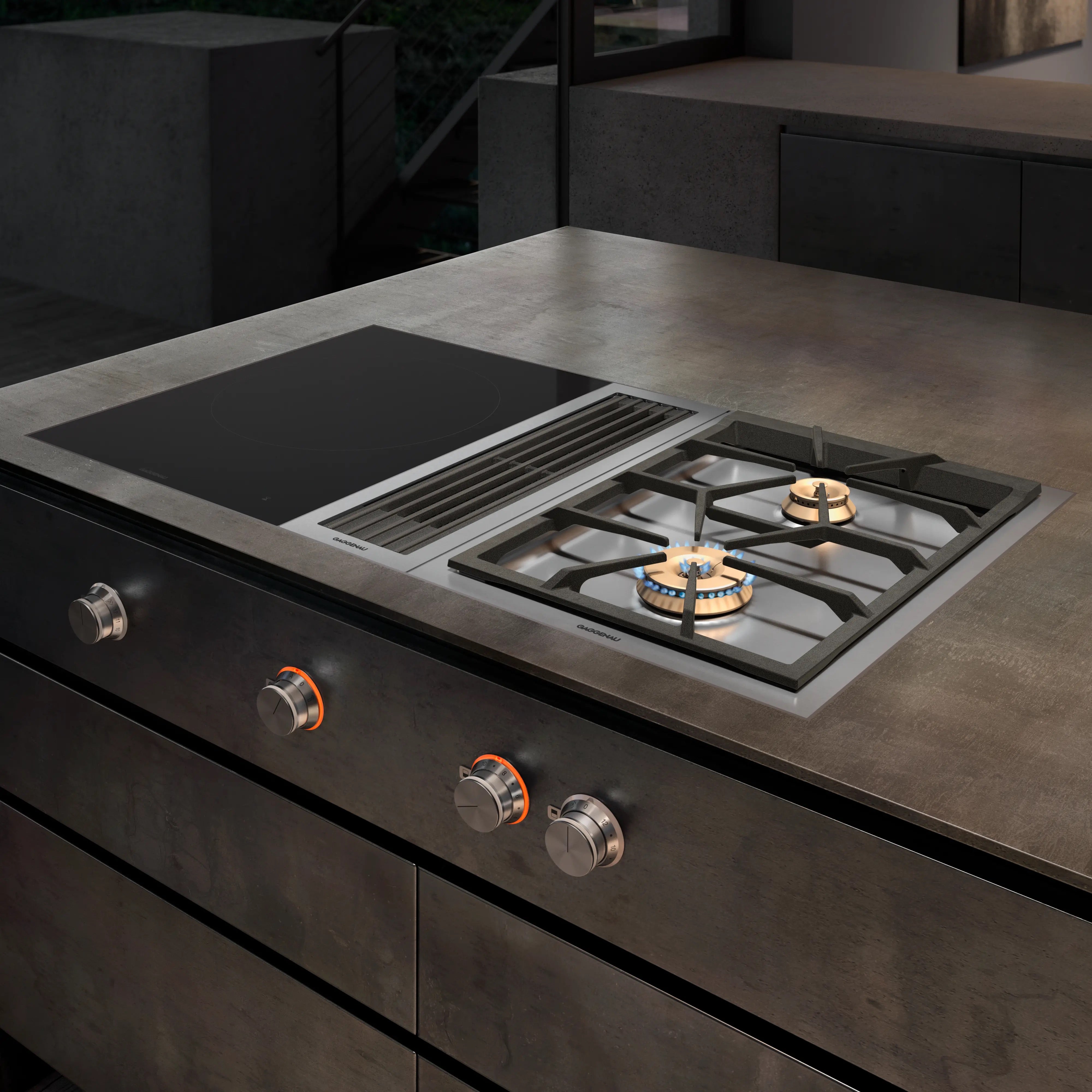 Gaggenau 400 series Vario flex induction cooktop 38 cm