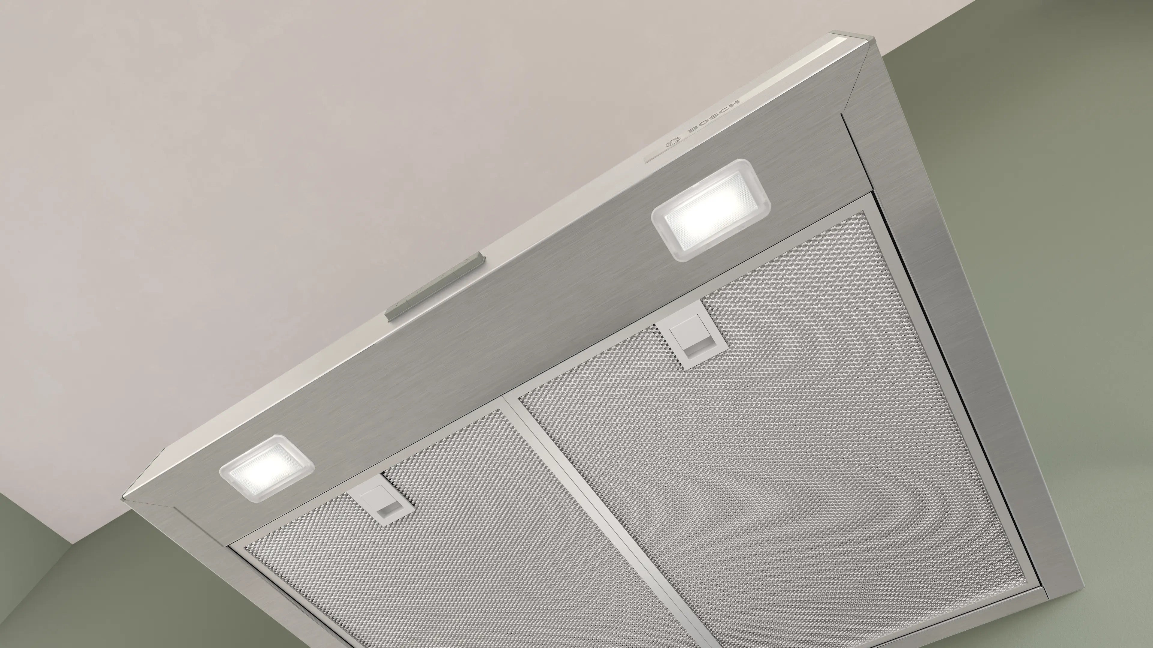 Bosch Series 4 Wall-mounted cooker hood 60 cm Stainless steel look - DWB65CC30B