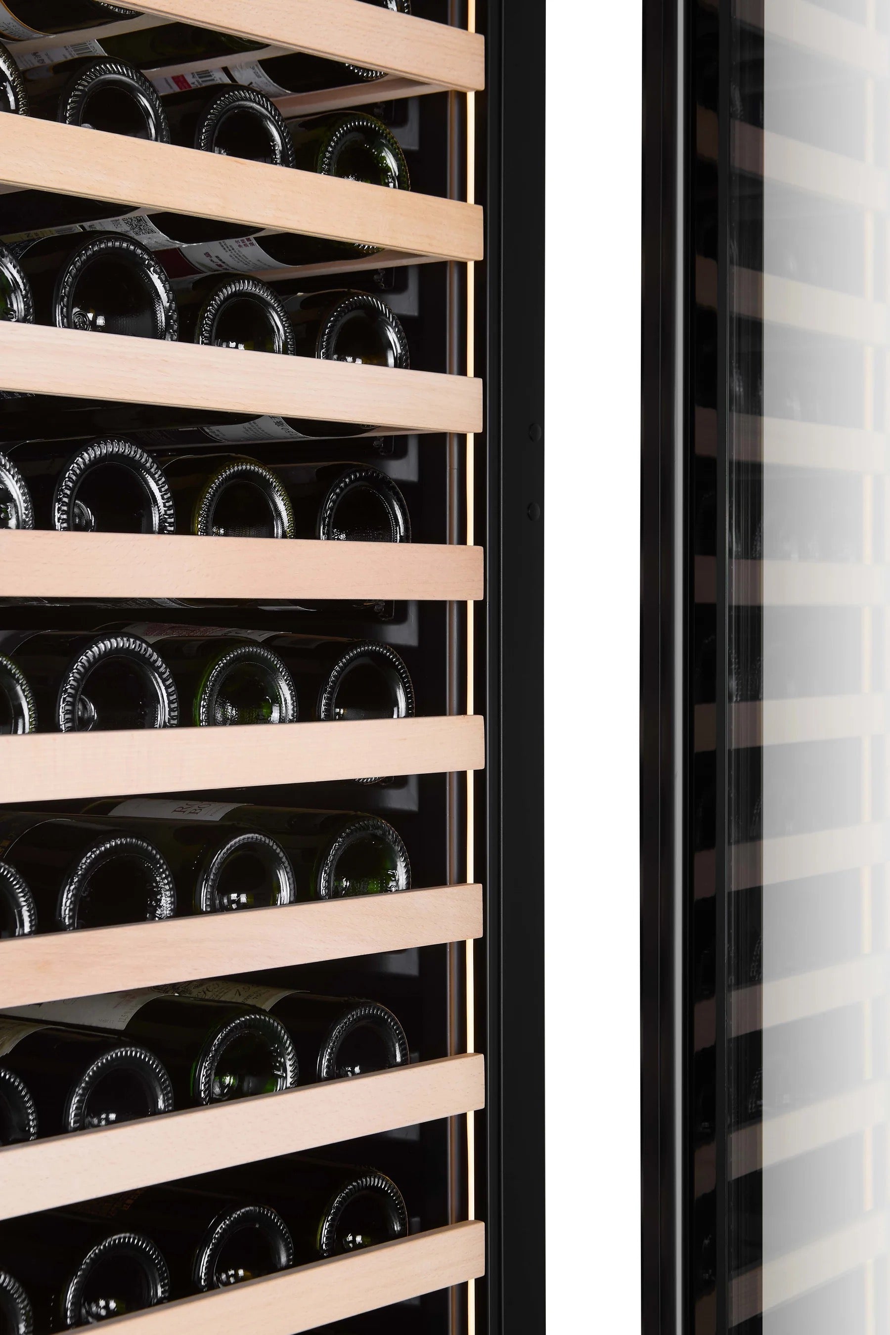 CELLA - 155 bottle Single Zone Wine cooler - FWS163S-BLACK