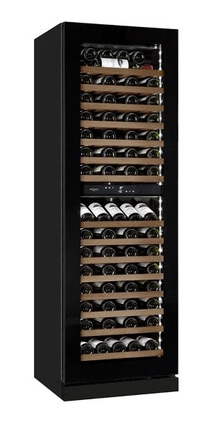 MQuvée - WineCave Infinite Push-Pull Dual Zone Wine Fridge