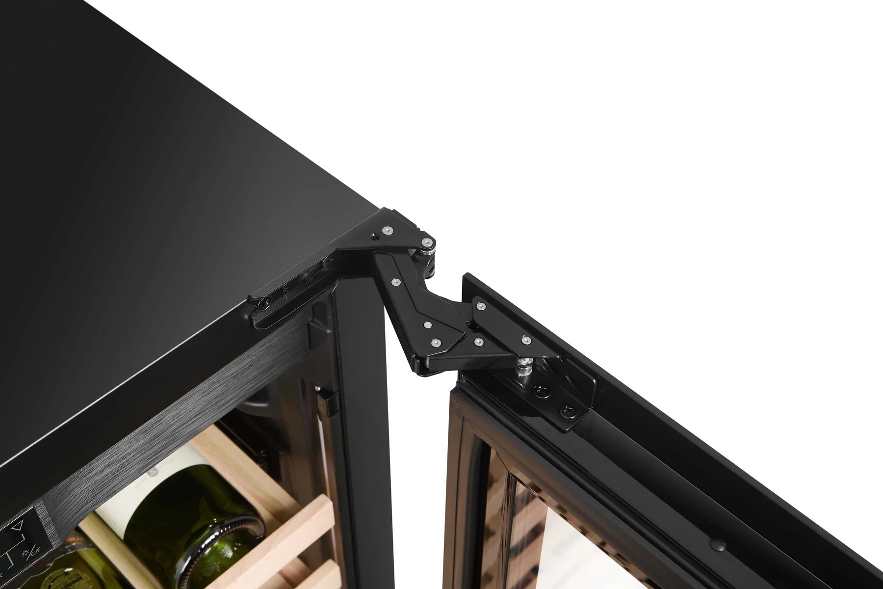 CELLA - 155 bottle Single Zone Wine cooler - FWS163S-BLACK