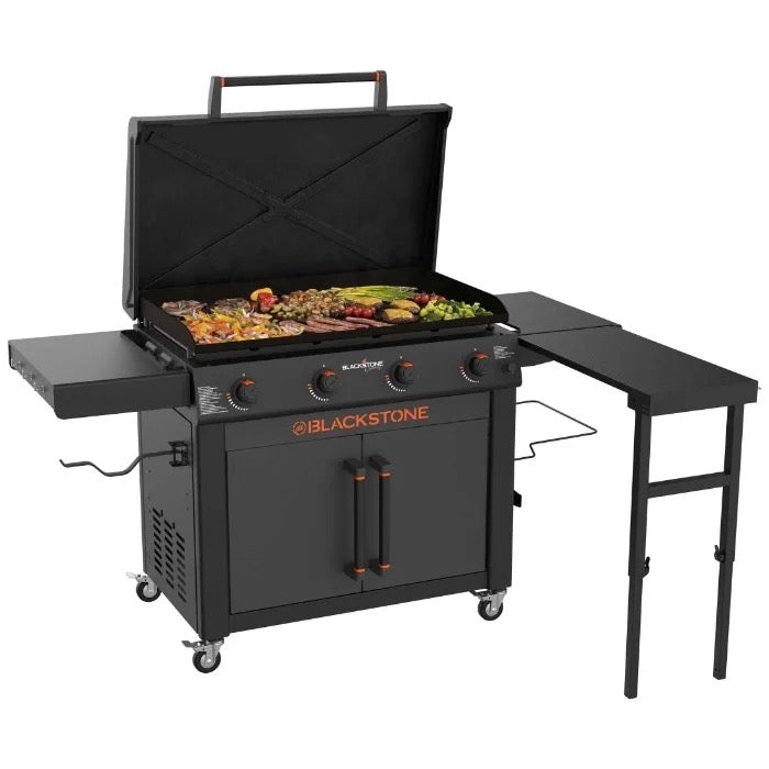 Blackstone Culinary 36" Griddle with Cabinet and Side Table