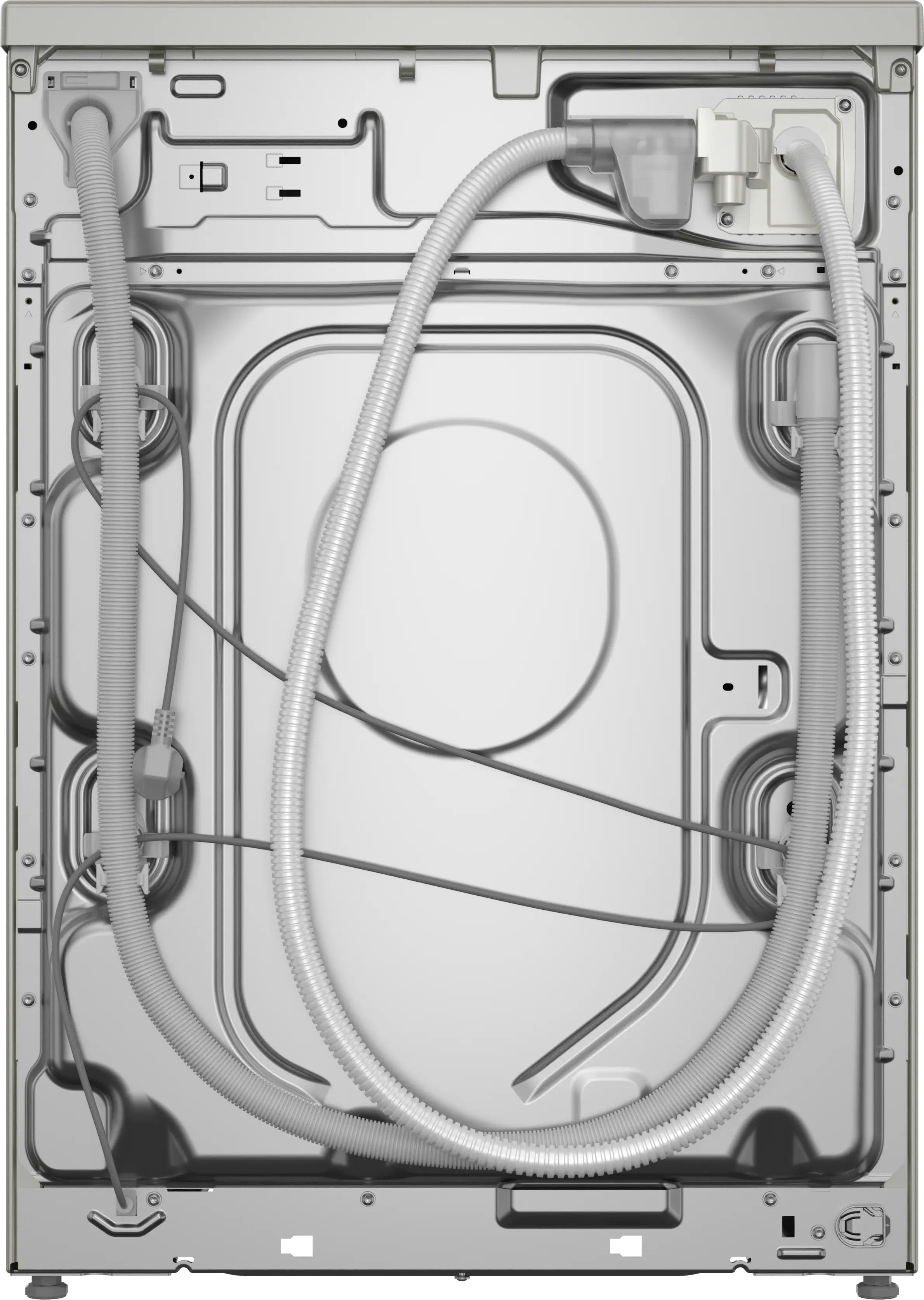 Siemens iQ500 Washing machine, front loader 10 kg max. 1600 rpm, Silver inox - WG56H2AXGB