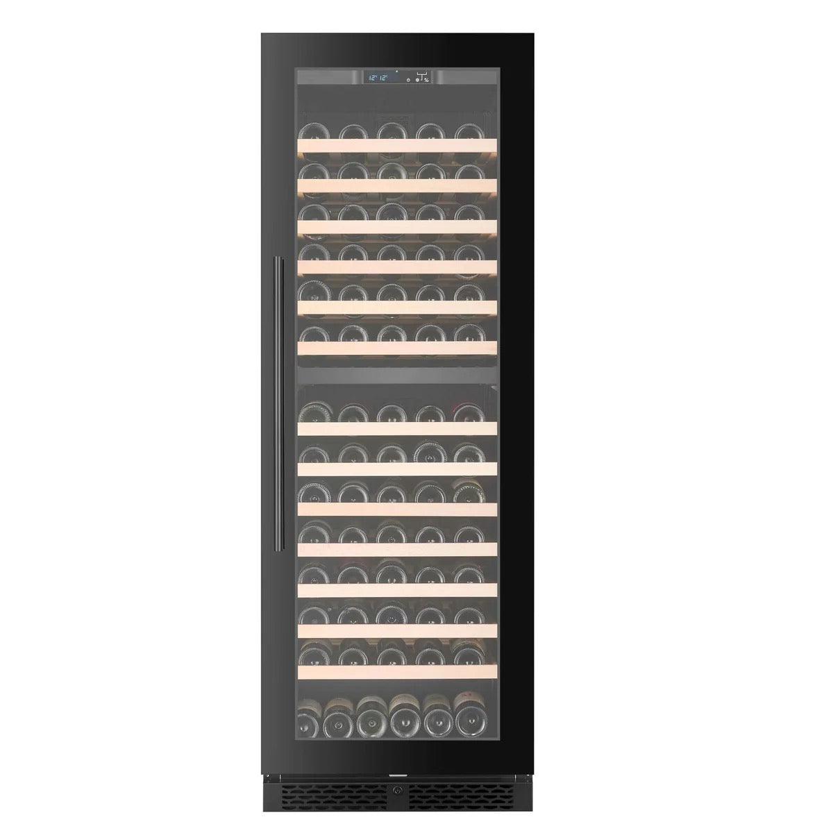CELLA - 145 bottle Dual Zone Wine cooler - FWS154D-BLACK