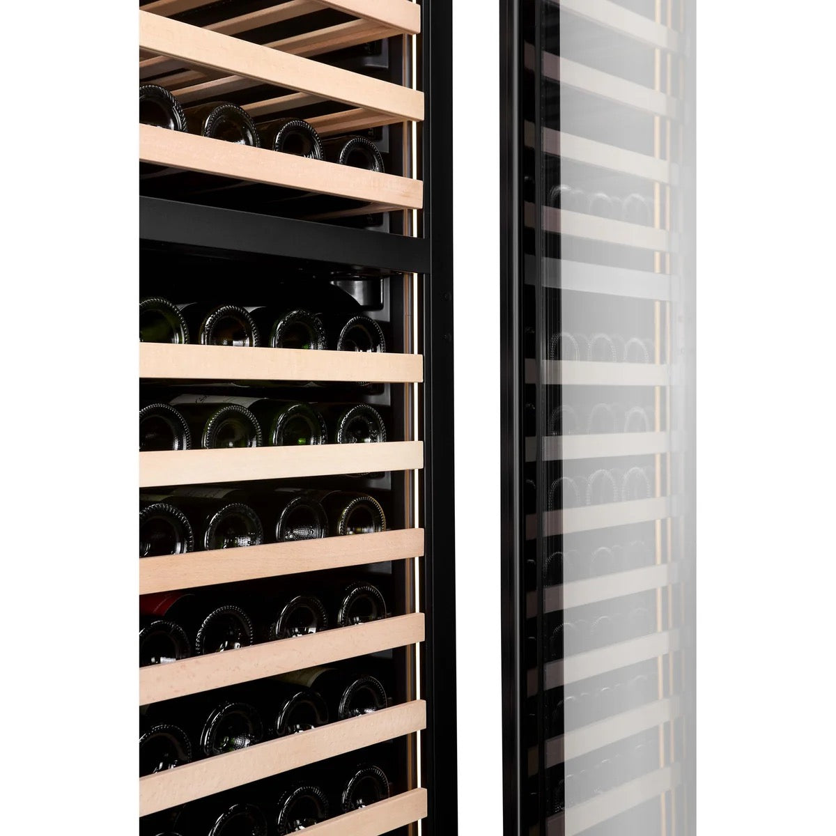 CELLA - 145 bottle Dual Zone Wine cooler - FWS154D-BLACK