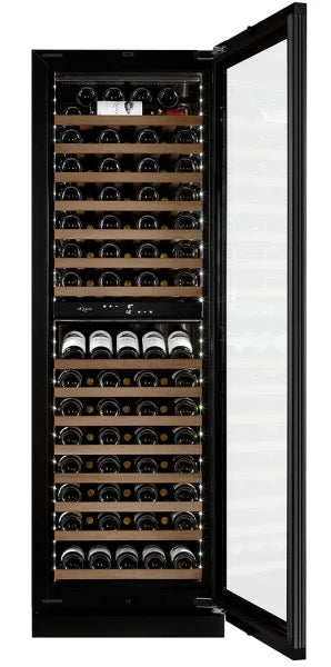 MQuvée - WineCave Infinite Push-Pull Dual Zone Wine Fridge