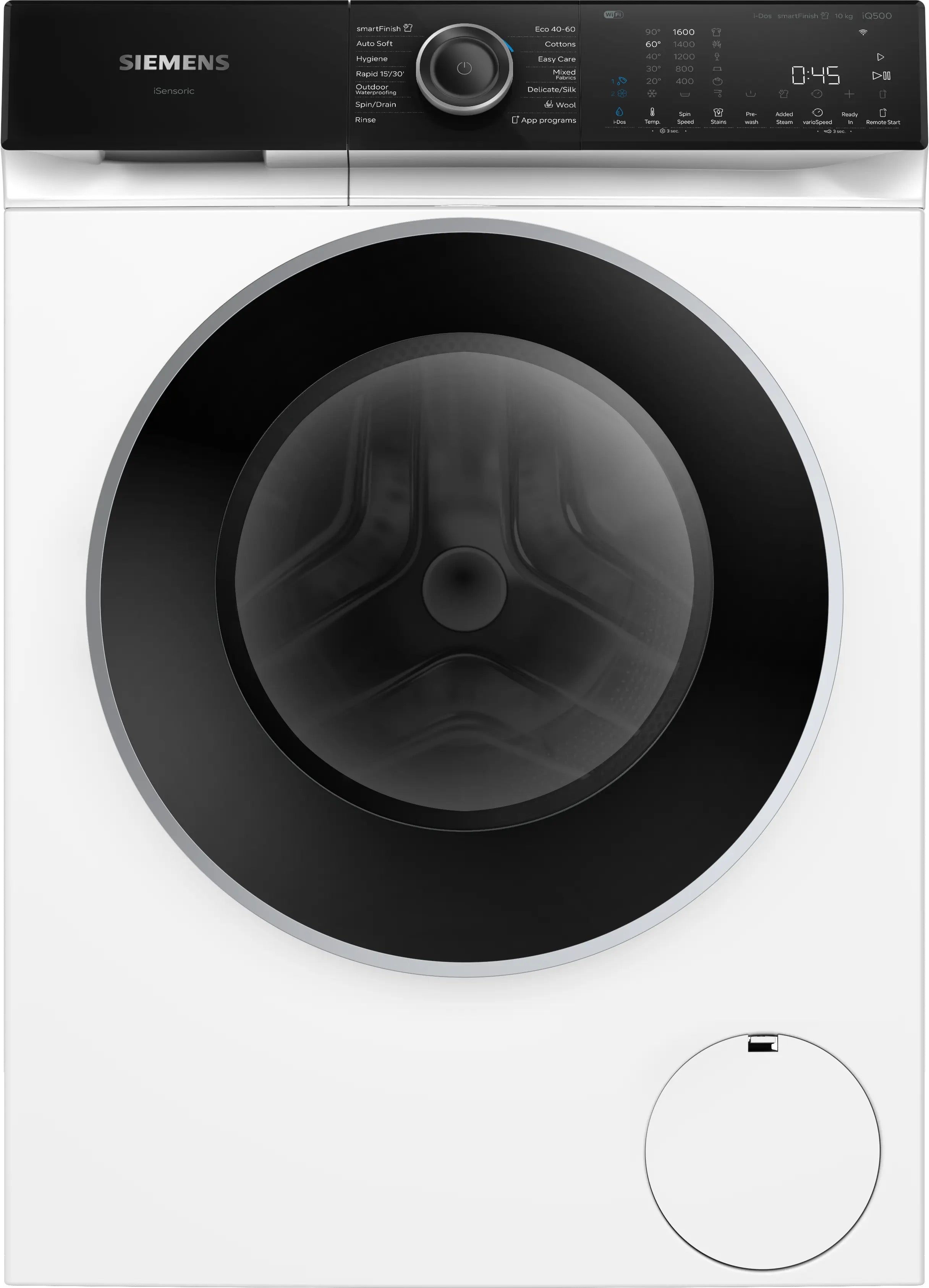 Siemens iQ500 Washing machine, front loader 10 kg max. 1600 rpm - WG56H2A9GB