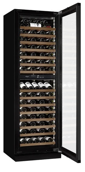 MQuvée - WineCave Infinite Push-Pull Dual Zone Wine Fridge