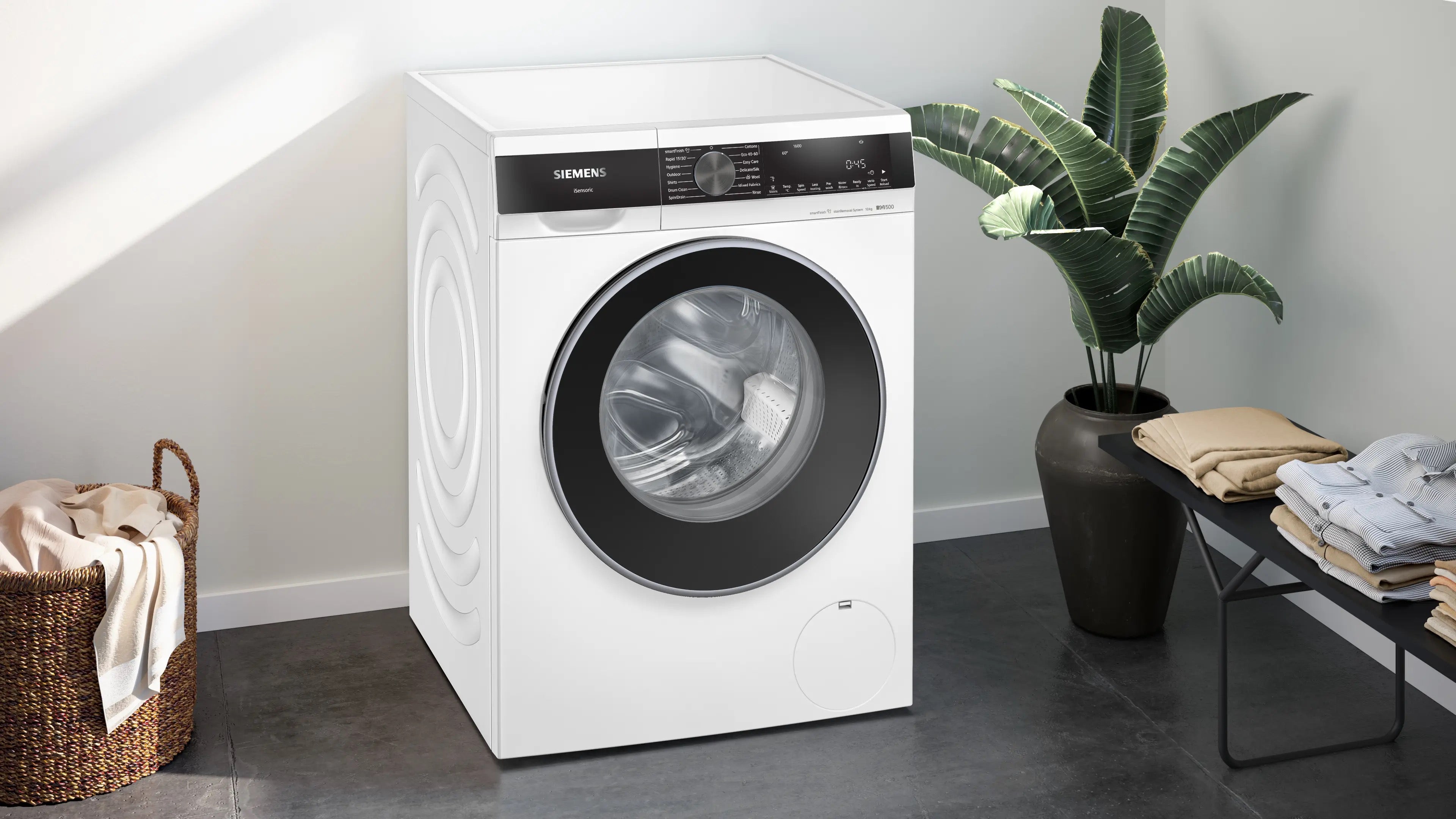 Siemens iQ500 Washing machine, front loader 10 kg max. 1600 rpm - WG56G2Z4GB
